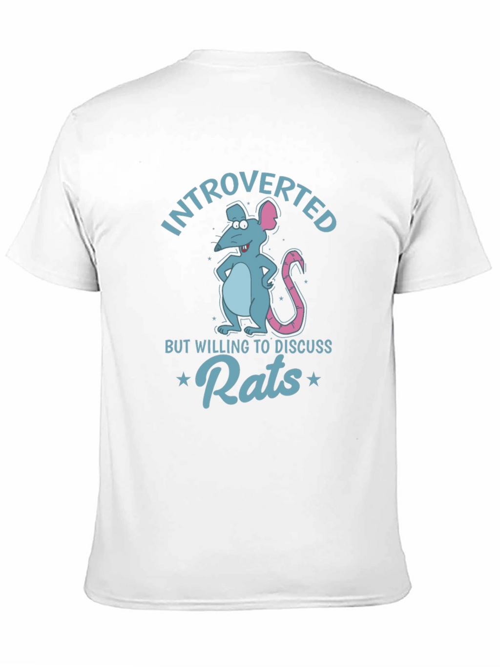 Introverted Rats Graphic Tee - Funny Animal Lover T-Shirt