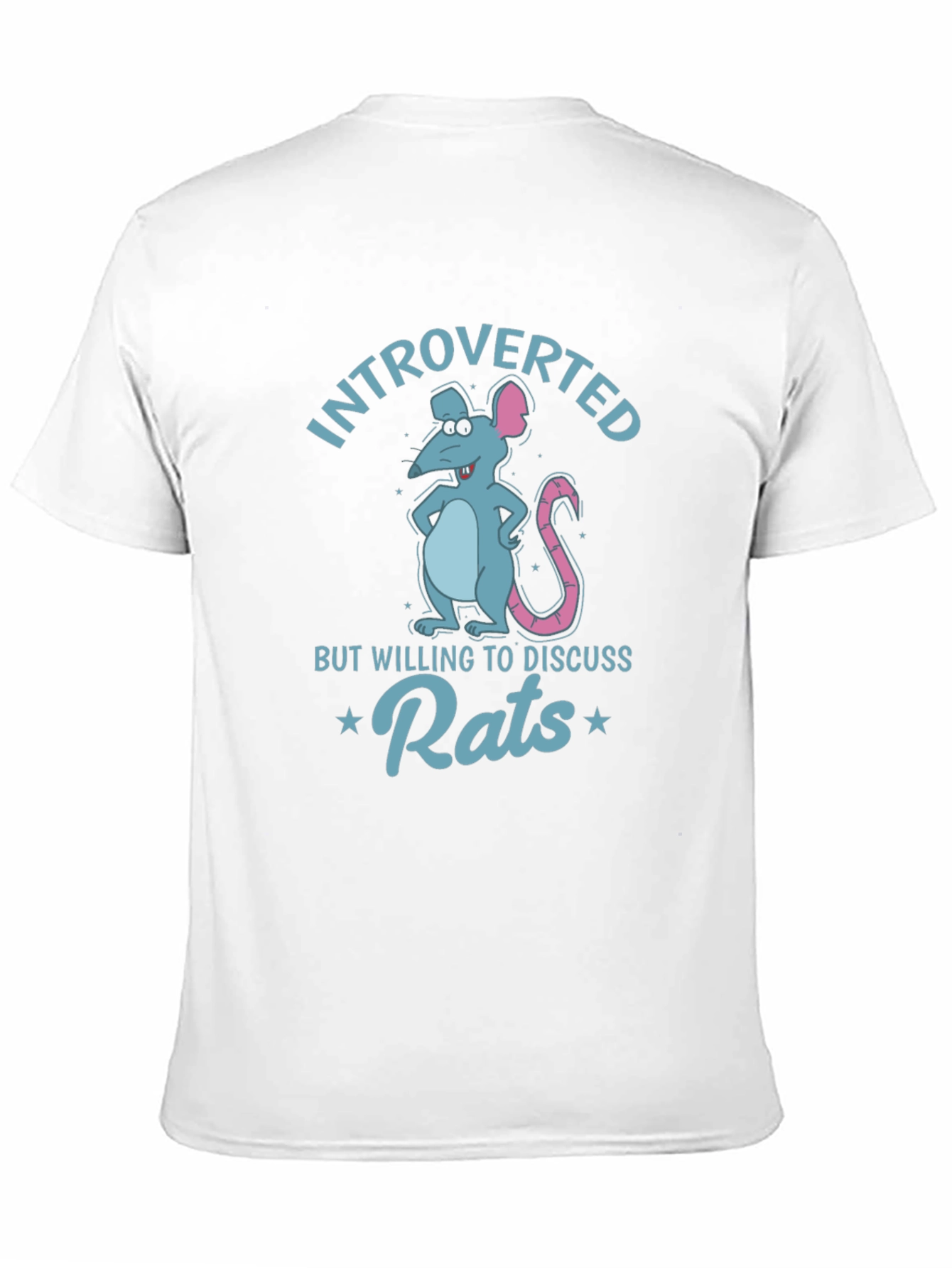 Introverted Rats Graphic Tee - Funny Animal Lover T-Shirt