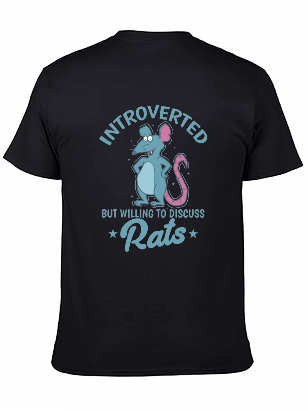 Introverted Rats Graphic Tee - Funny Animal Lover T-Shirt