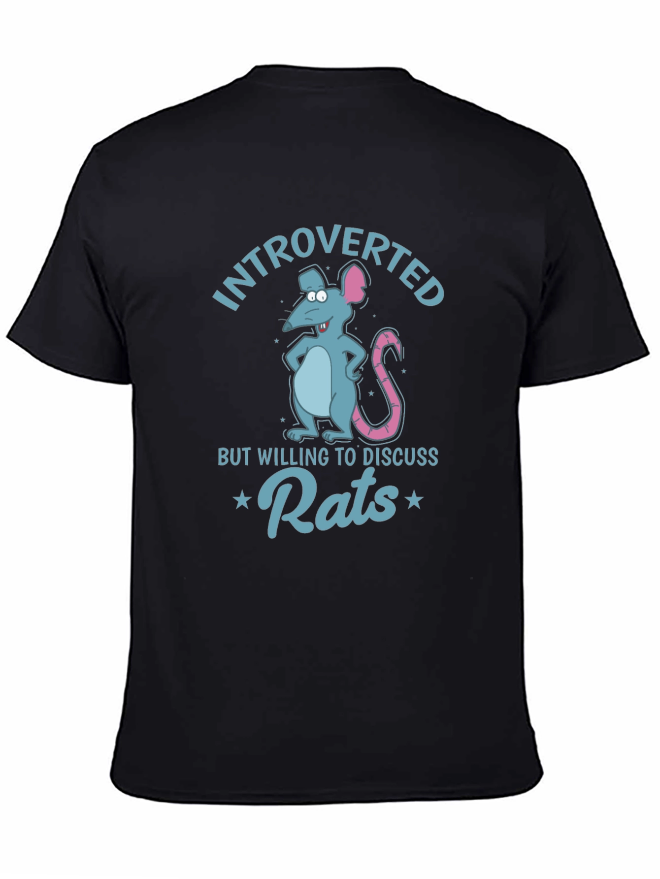 Introverted Rats Graphic Tee - Funny Animal Lover T-Shirt