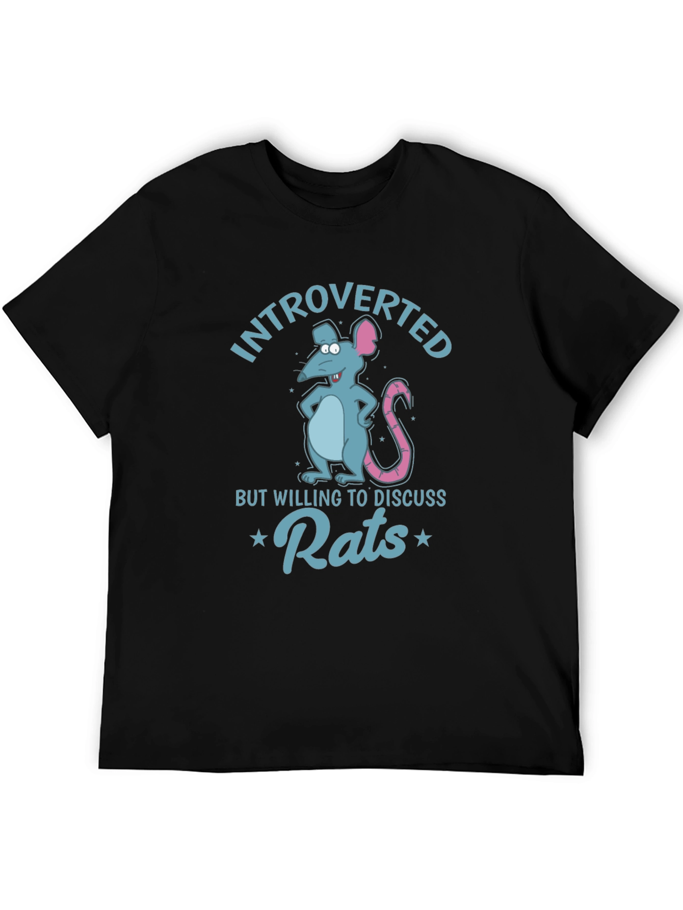 Introverted Rats Graphic Tee - Funny Animal Lover T-Shirt