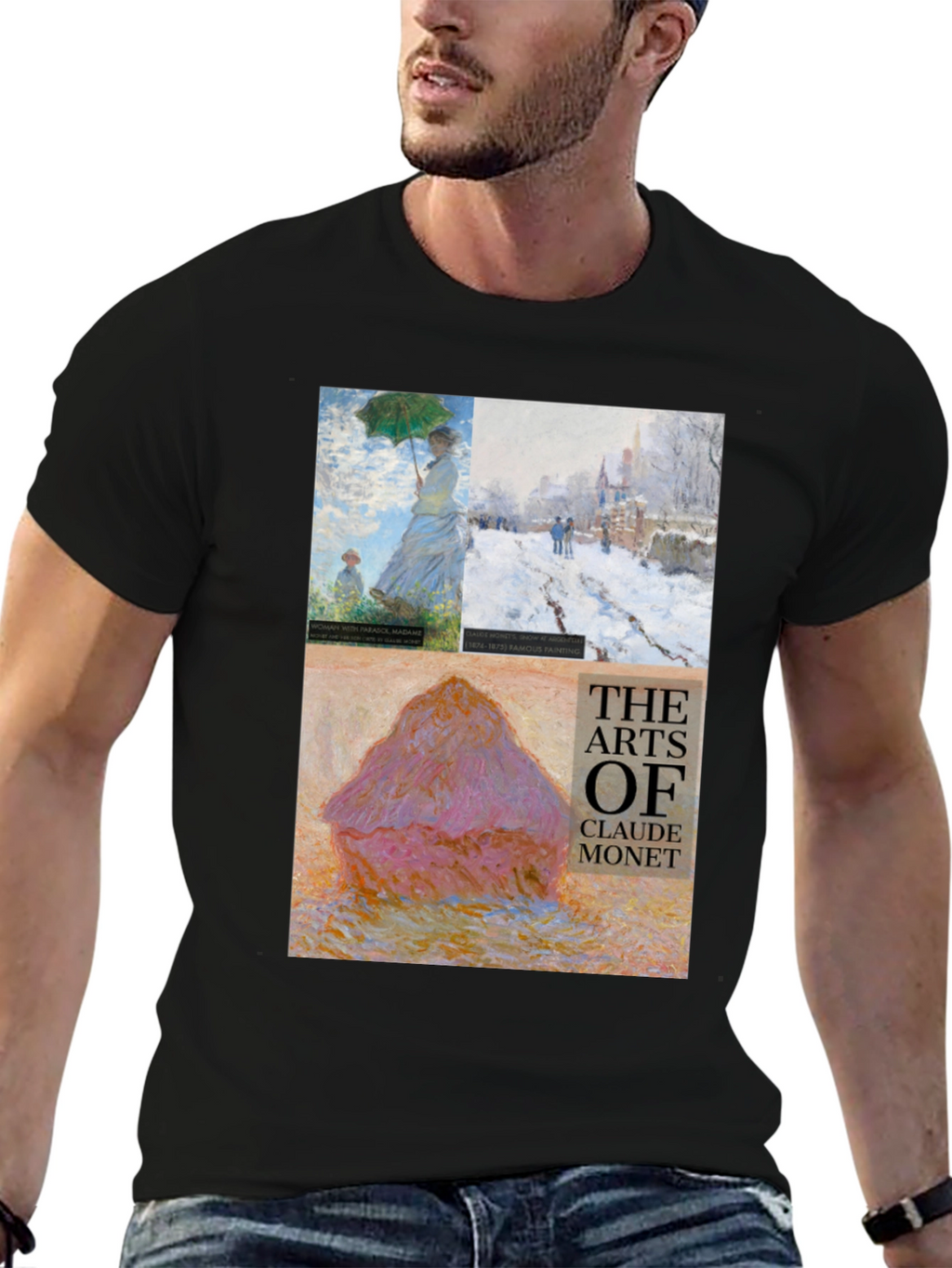 Arts of Claude Monet Graphic T-Shirt