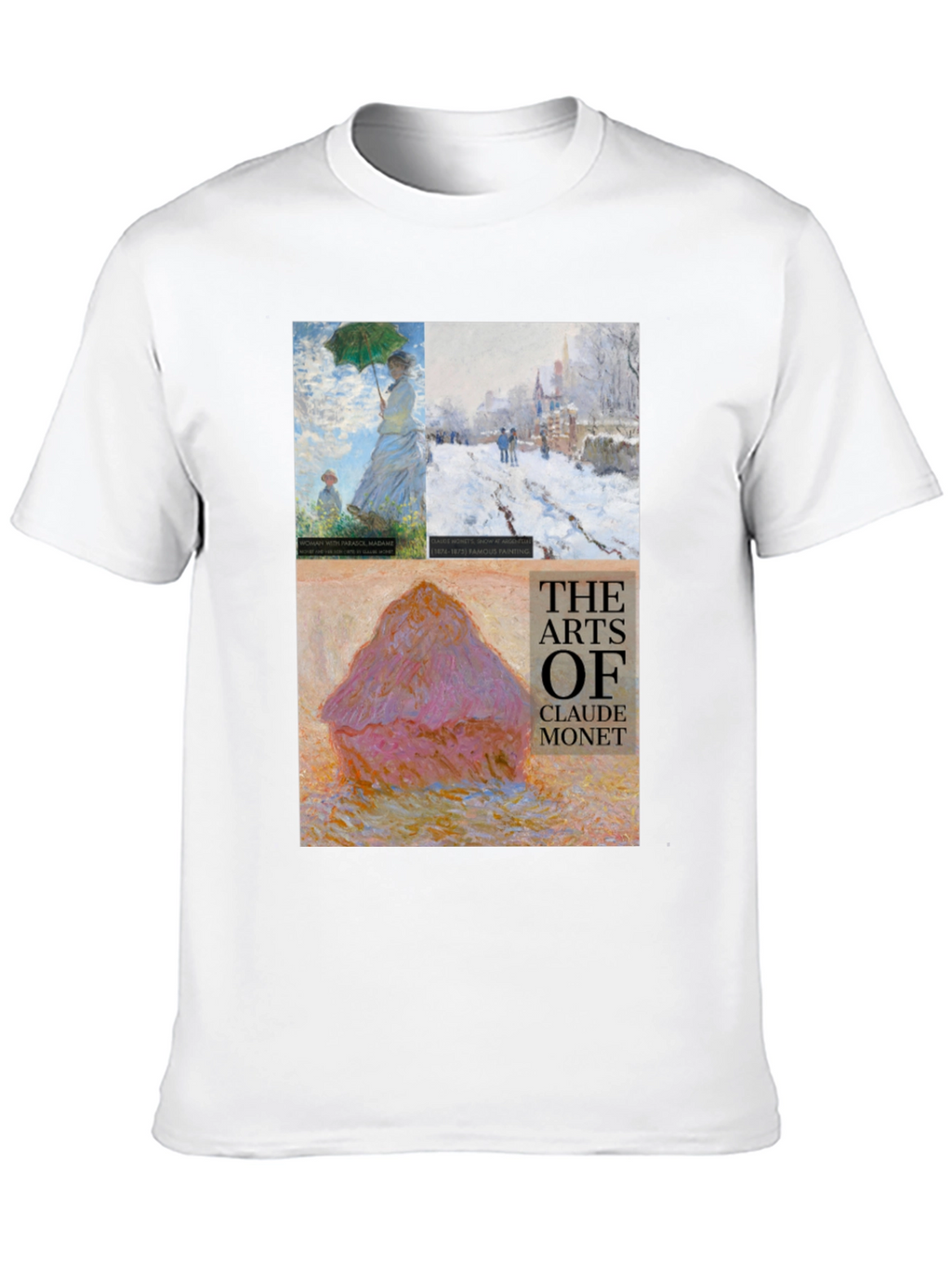 Arts of Claude Monet Graphic T-Shirt