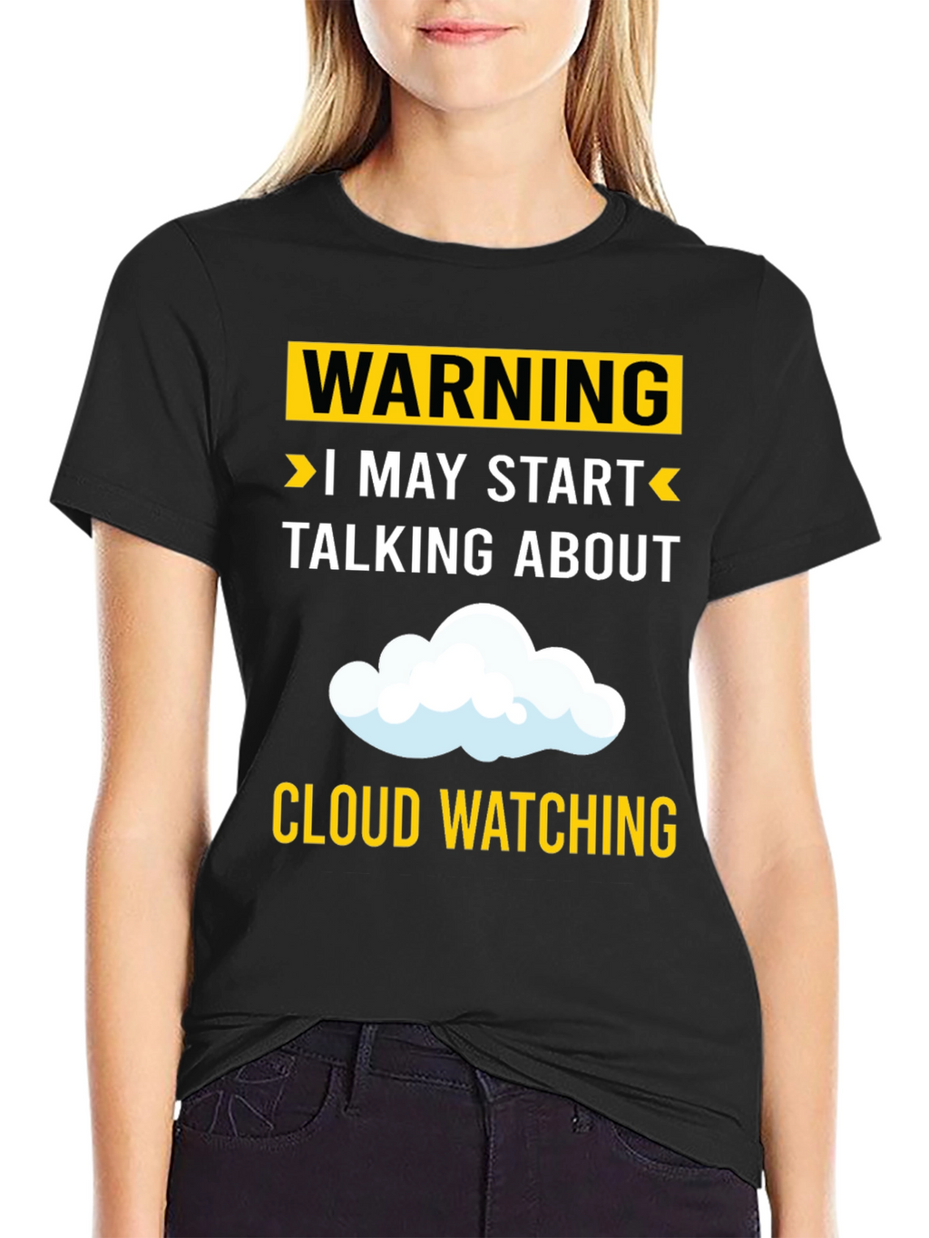 Cloud Watching Humor Tee