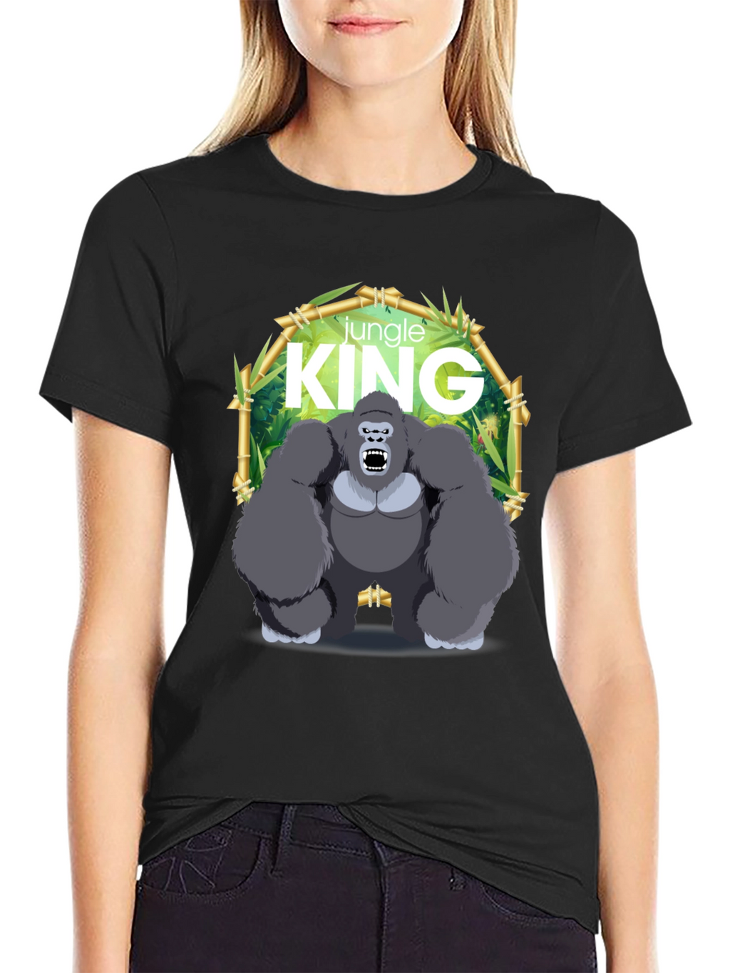 Jungle King Gorilla Graphic Tee
