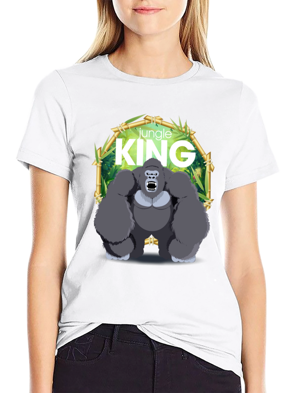 Jungle King Gorilla Graphic Tee