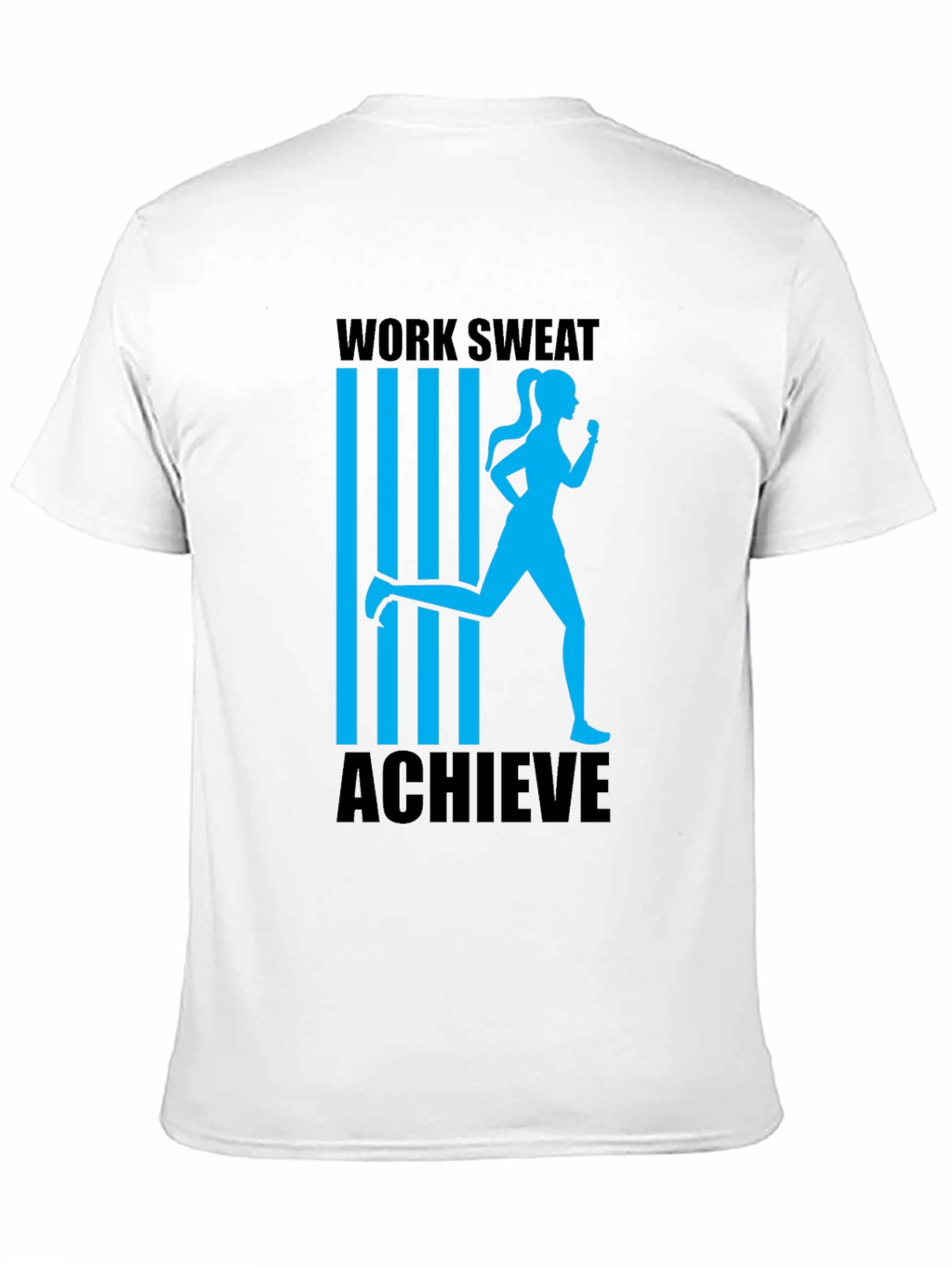 Work Sweat Achieve Graphic Tee - Black