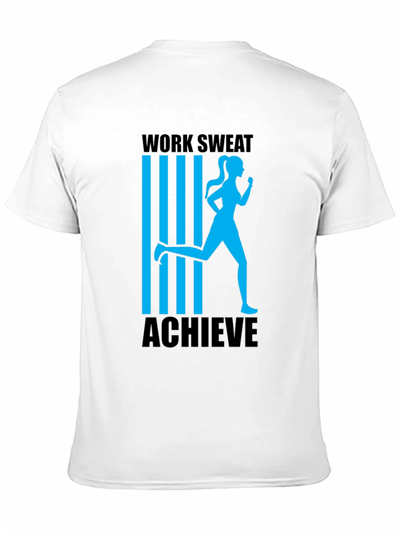 Work Sweat Achieve Graphic Tee - Black