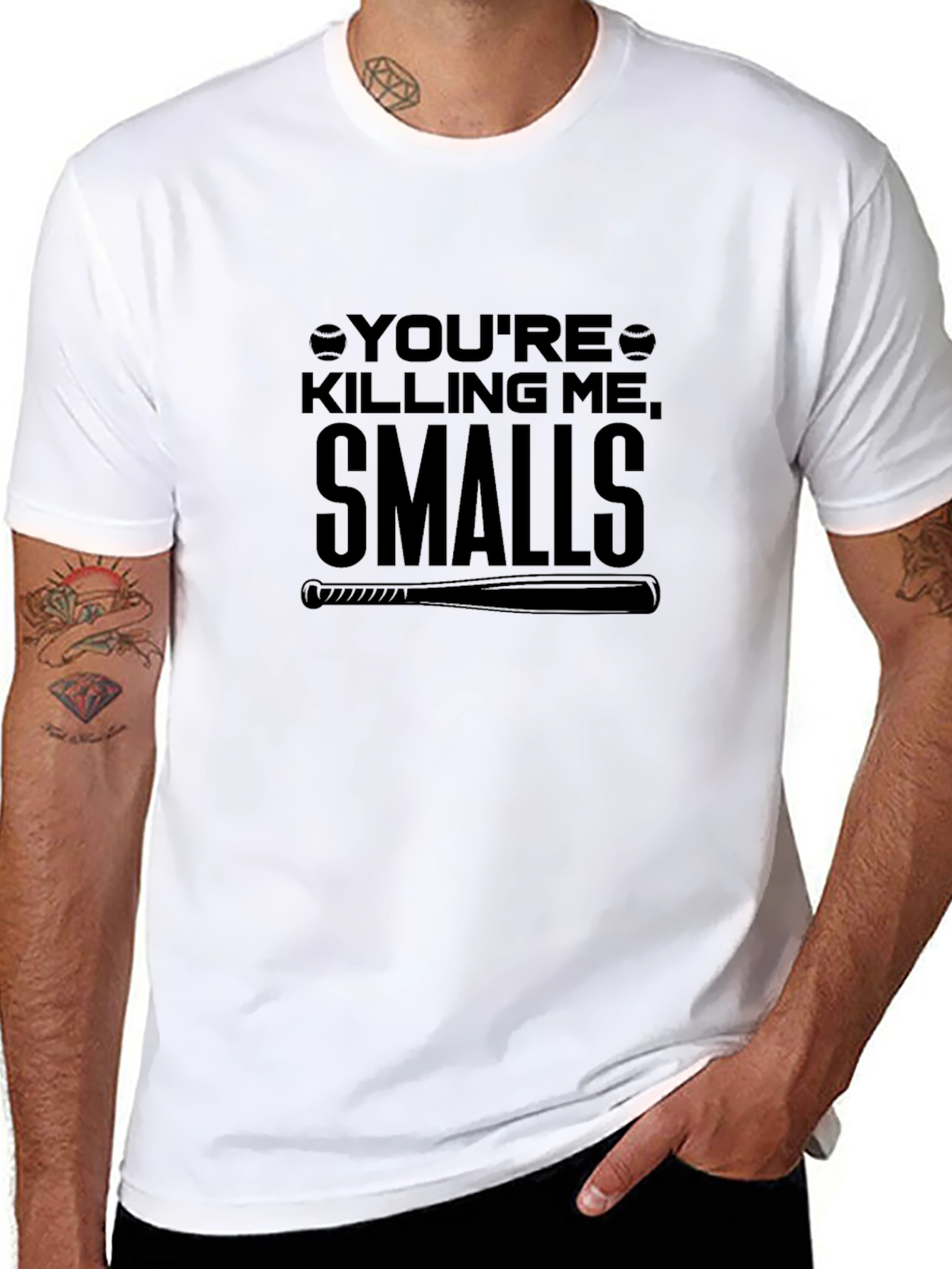 Youre Killing Me Smalls Baseball T-Shirt