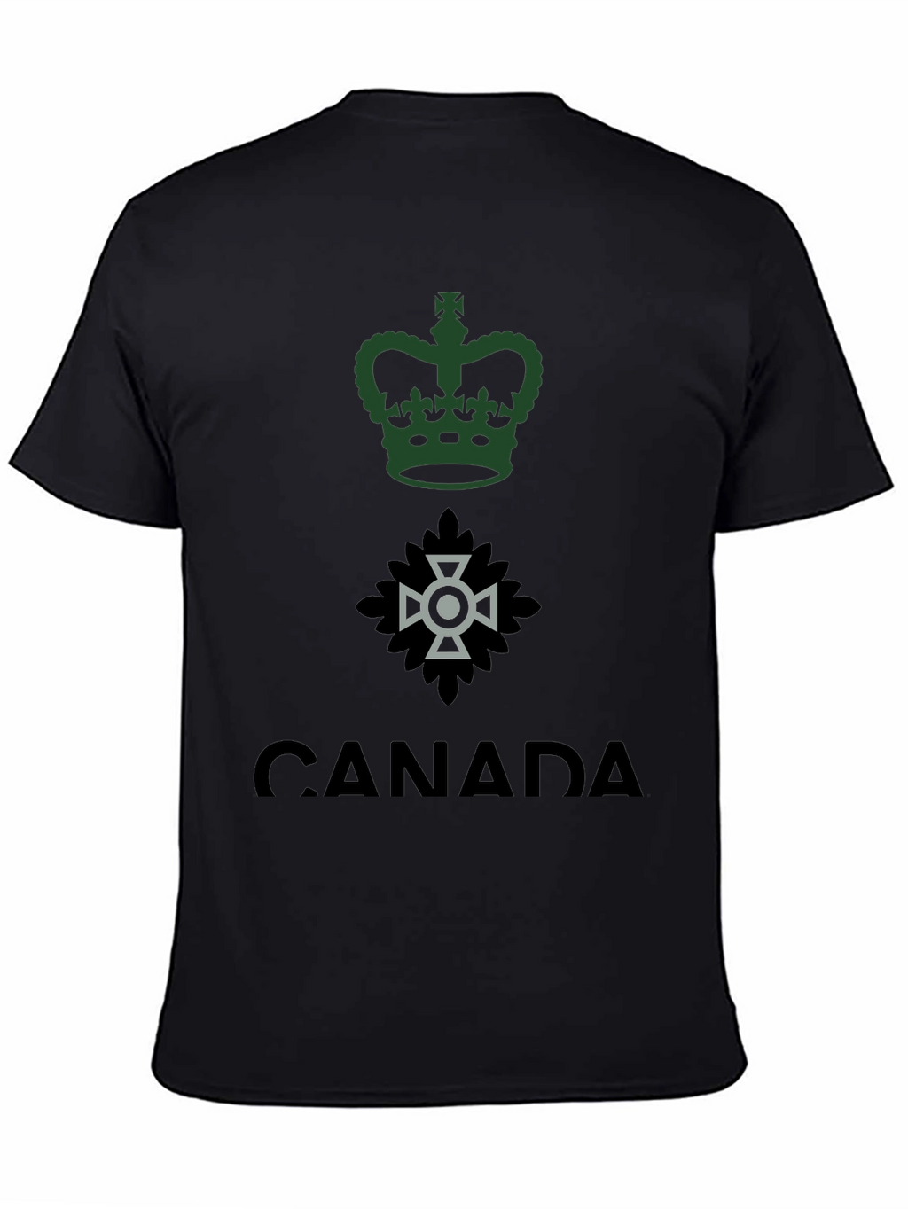 Canada Crown Graphic Tee - Black