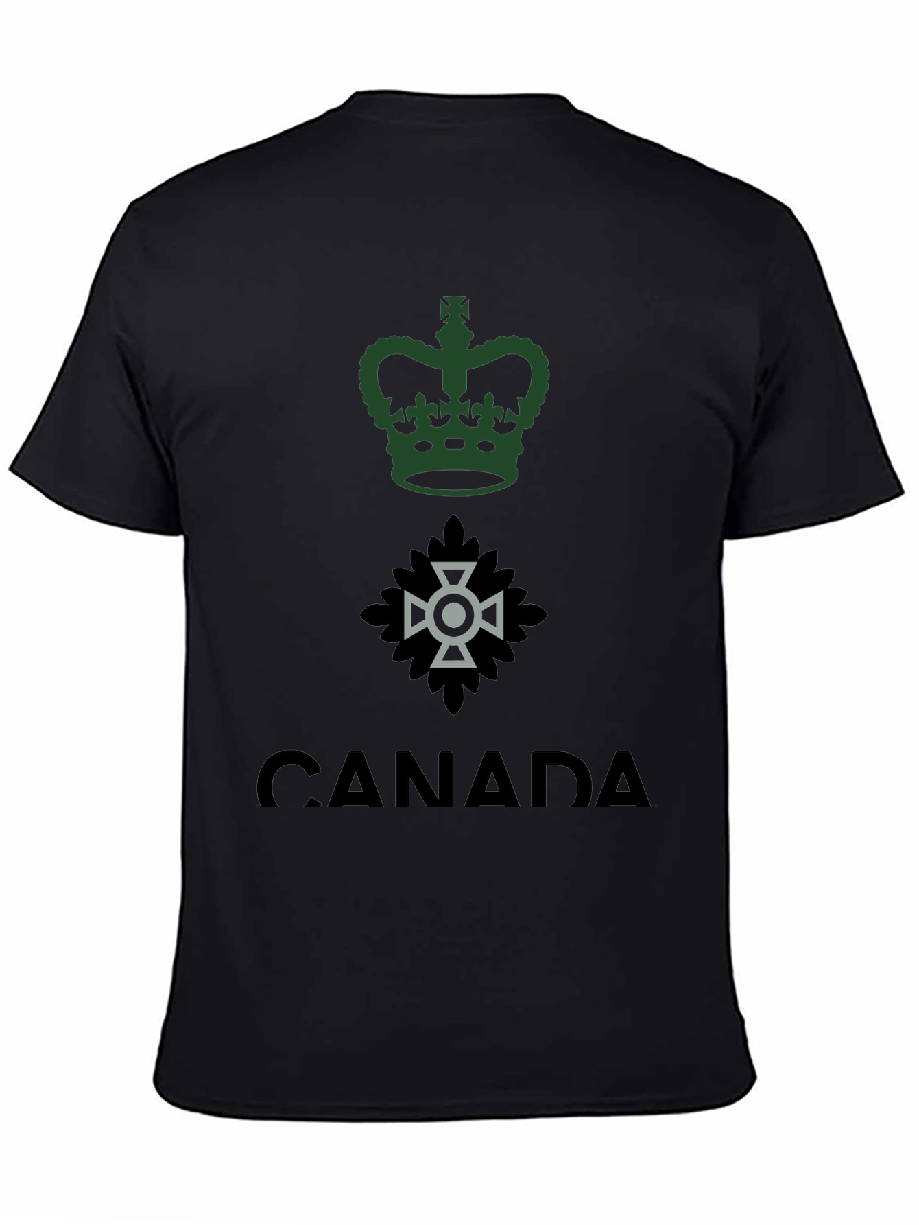 Canada Crown Graphic Tee - Black