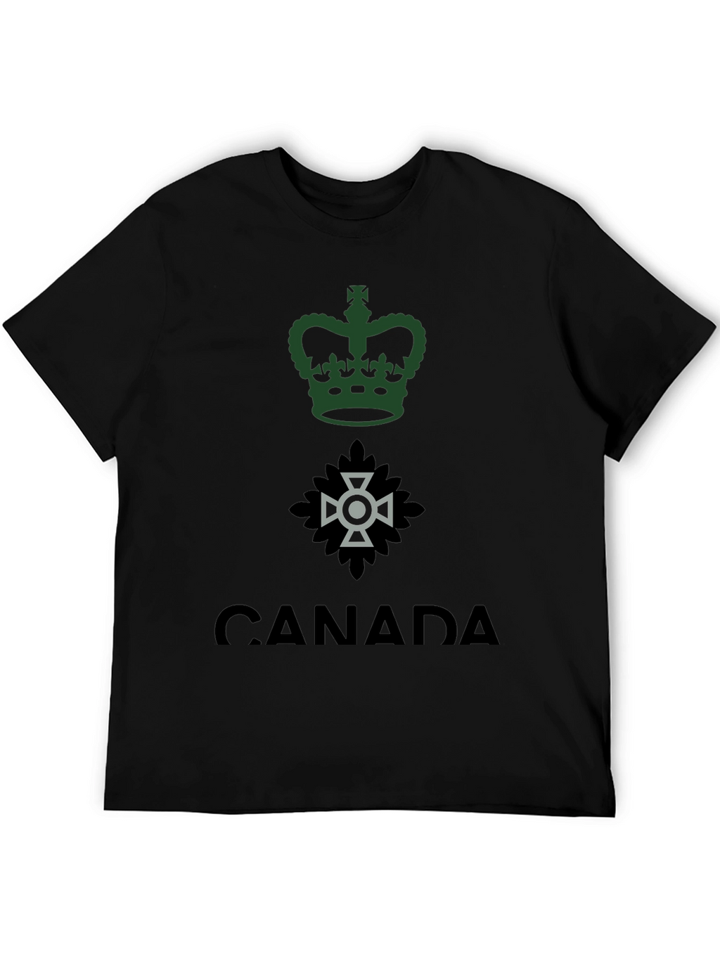 Canada Crown Graphic Tee - Black