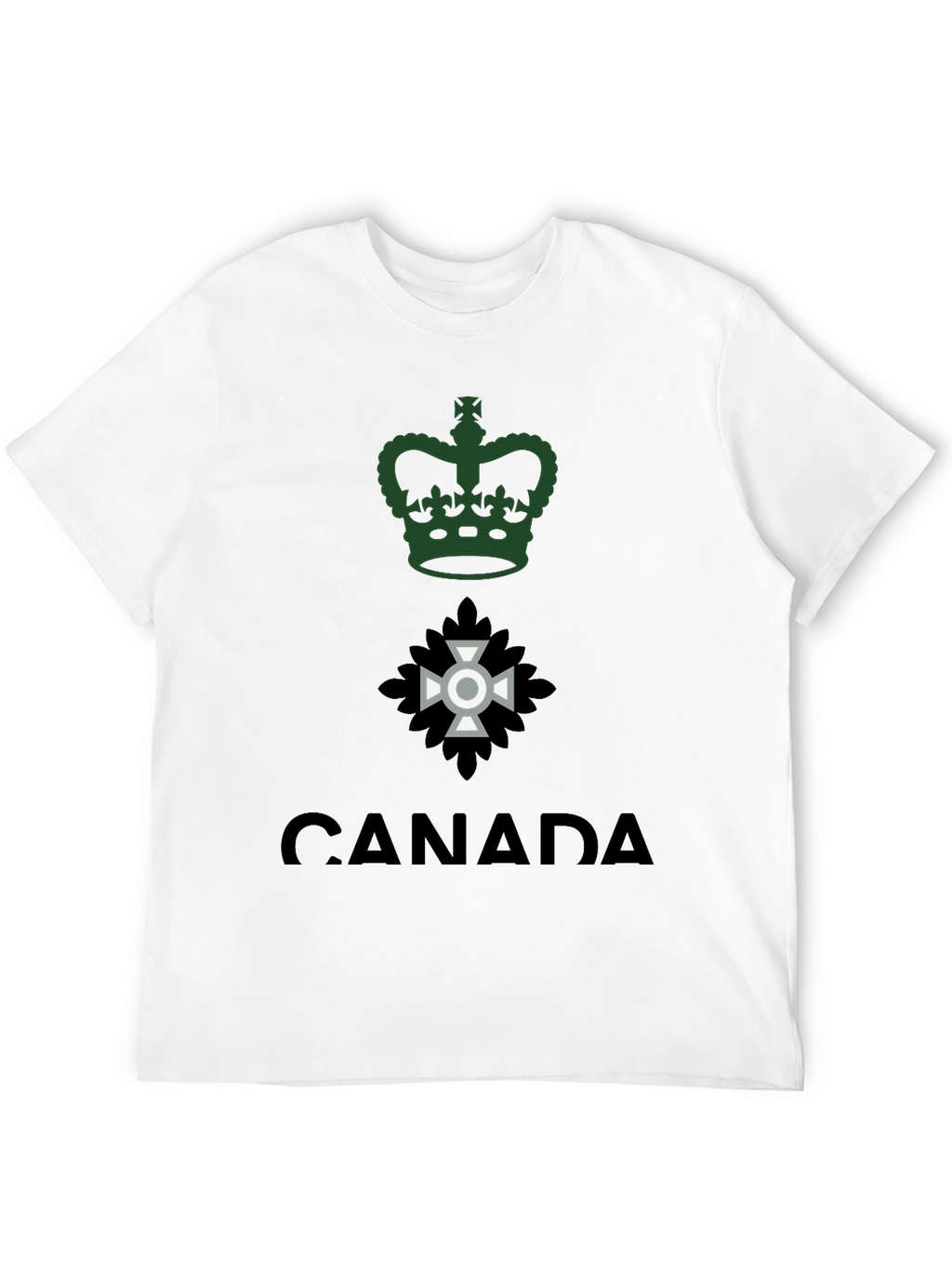 Canada Crown Graphic Tee - Black