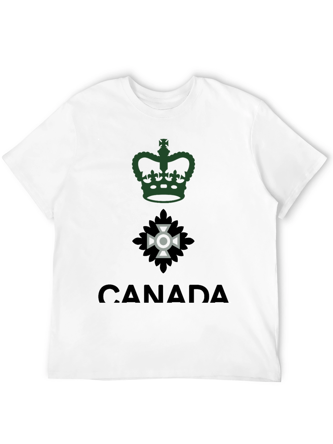 Canada Crown Graphic Tee - Black