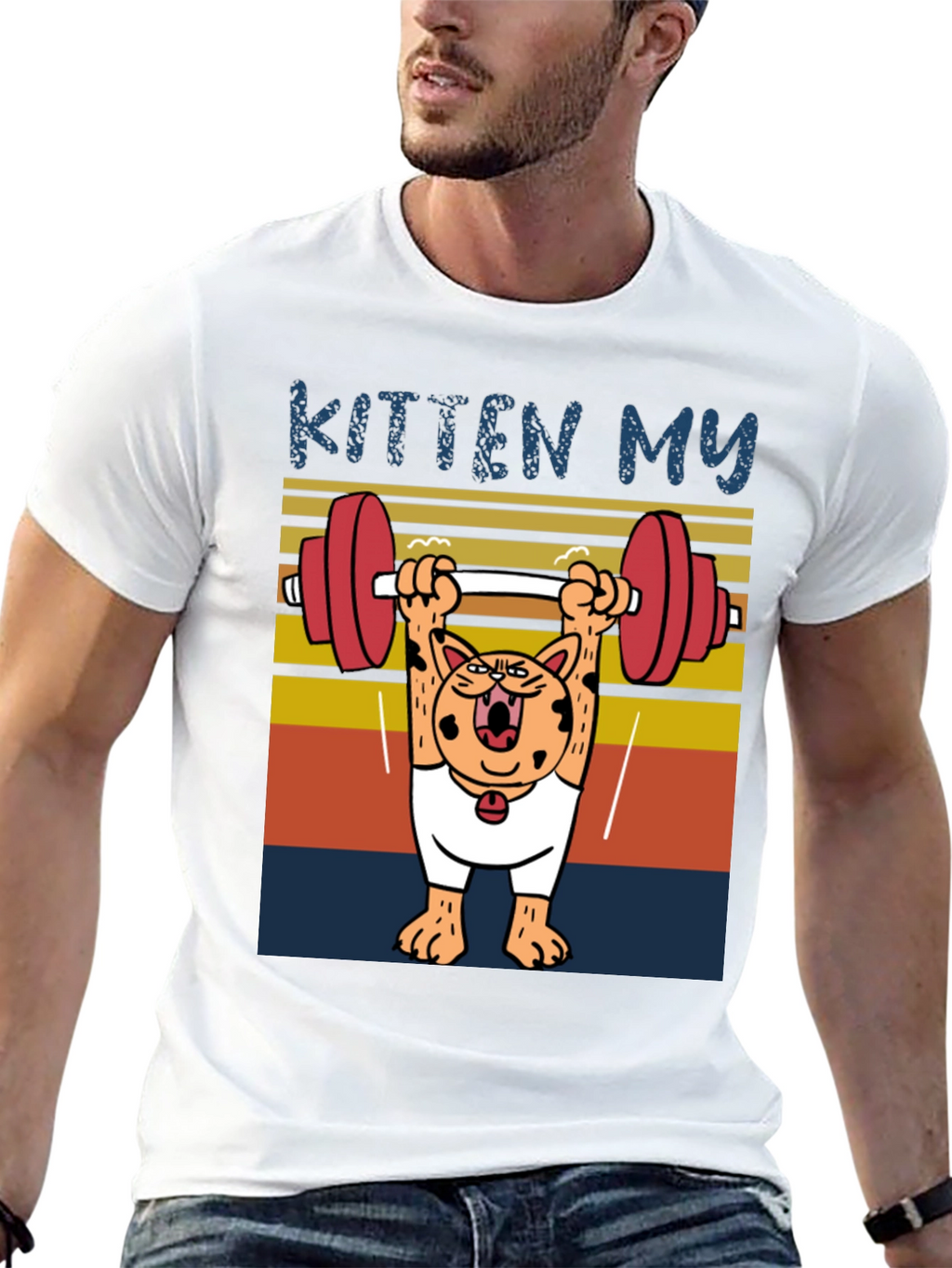 Kitten My Weightlifting T-Shirt