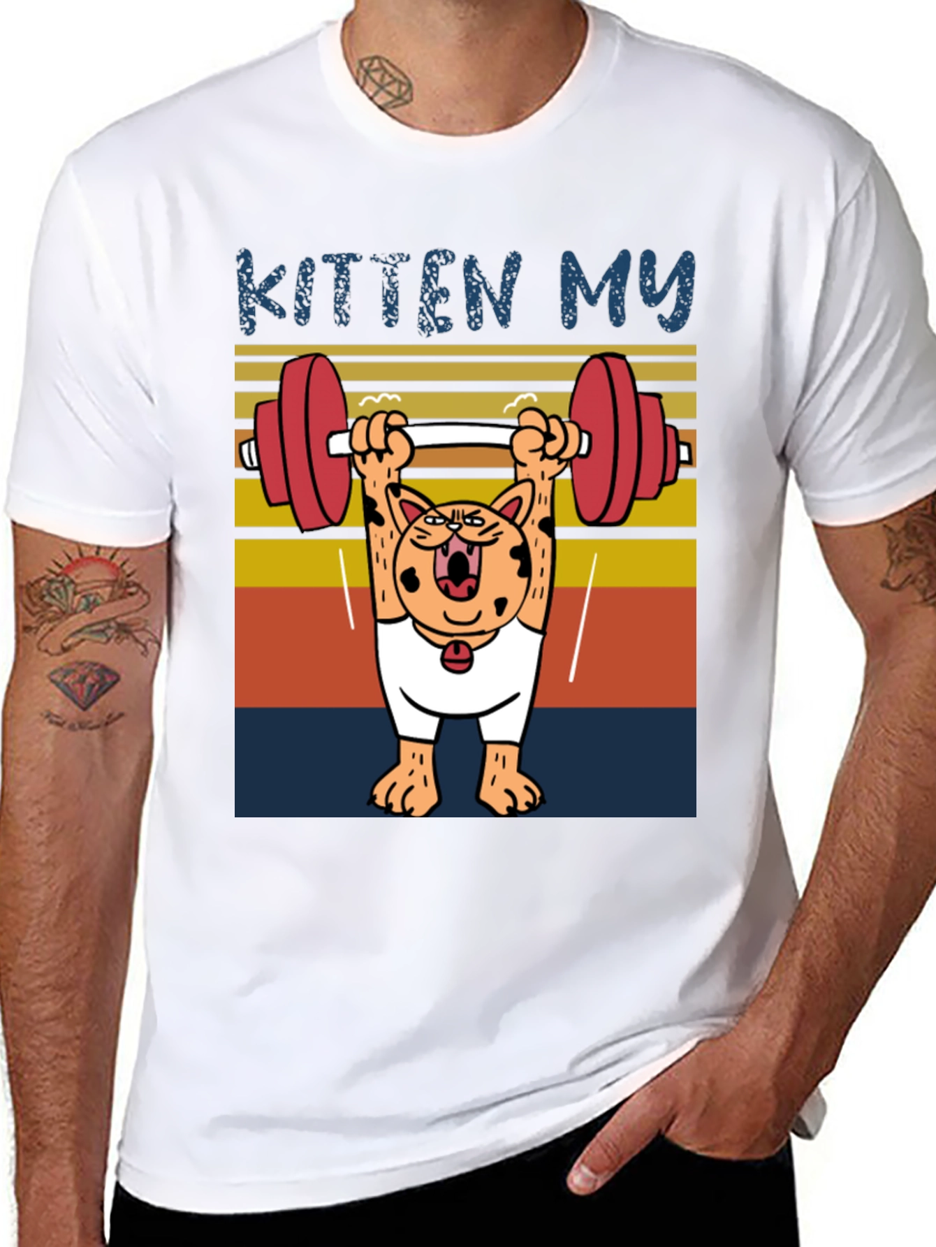 Kitten My Weightlifting T-Shirt