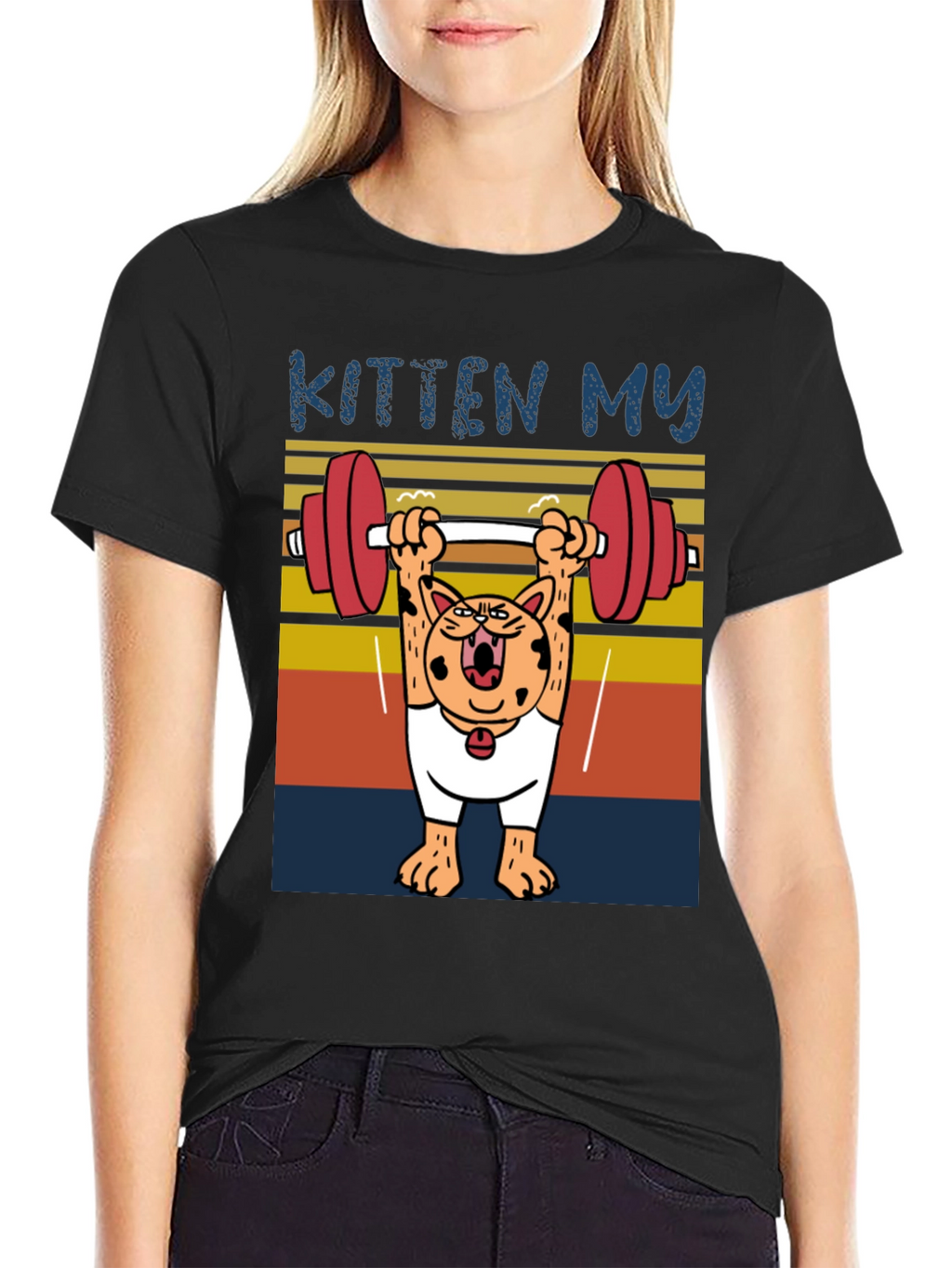 Kitten My Weightlifting T-Shirt