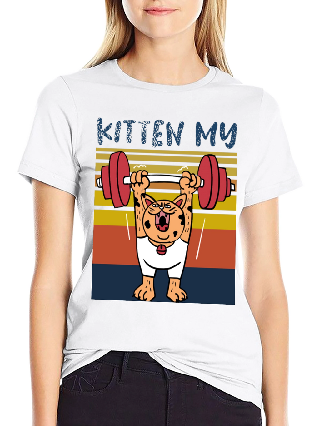Kitten My Weightlifting T-Shirt