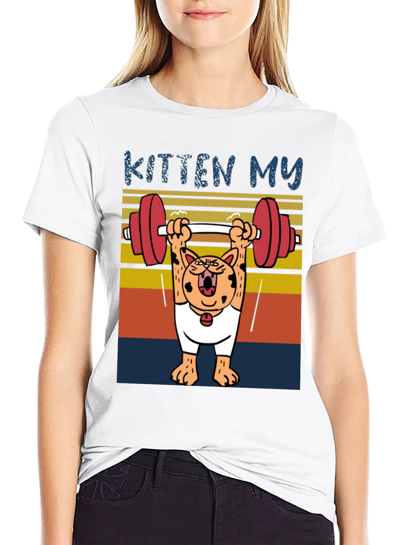 Kitten My Weightlifting T-Shirt