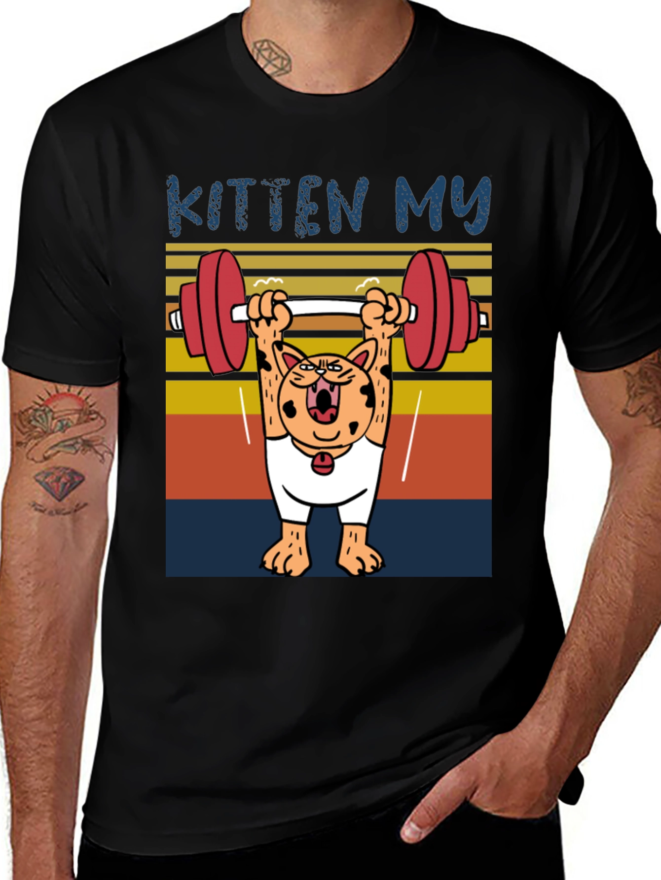 Kitten My Weightlifting T-Shirt