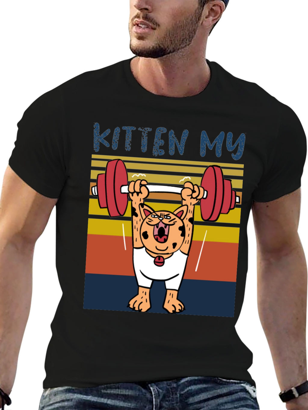 Kitten My Weightlifting T-Shirt