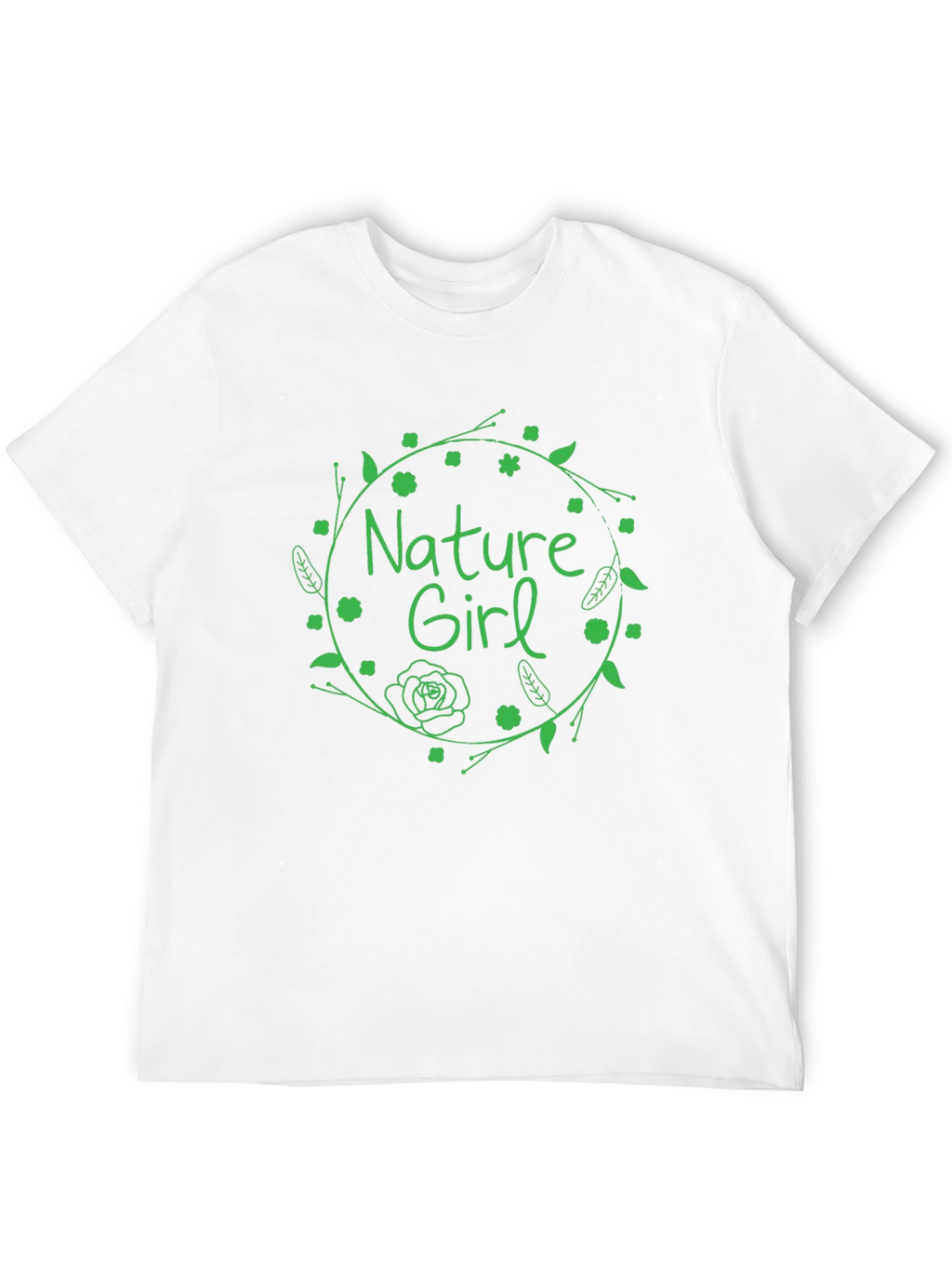 Nature Girl Graphic Print T-Shirt