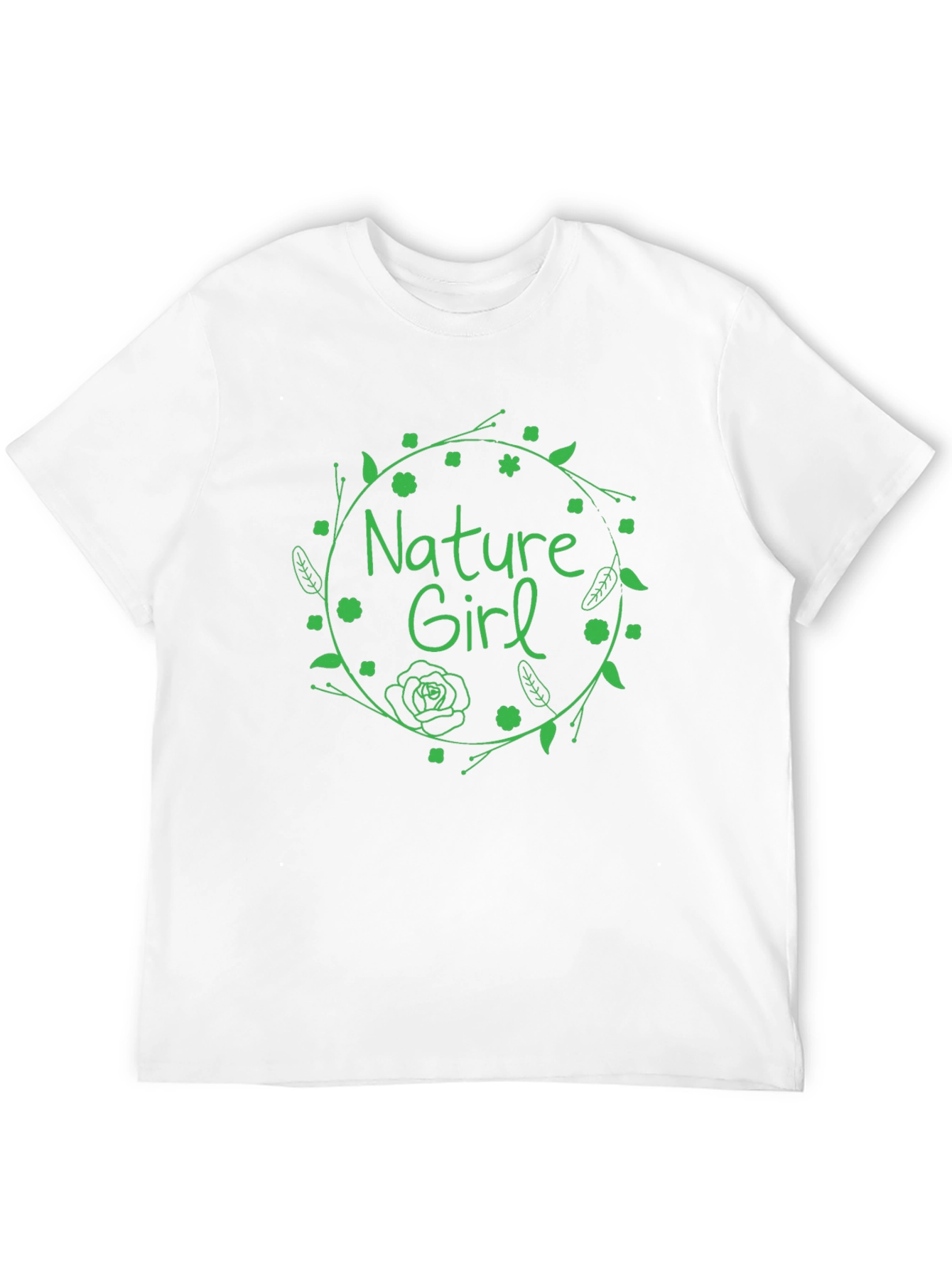 Nature Girl Graphic Print T-Shirt