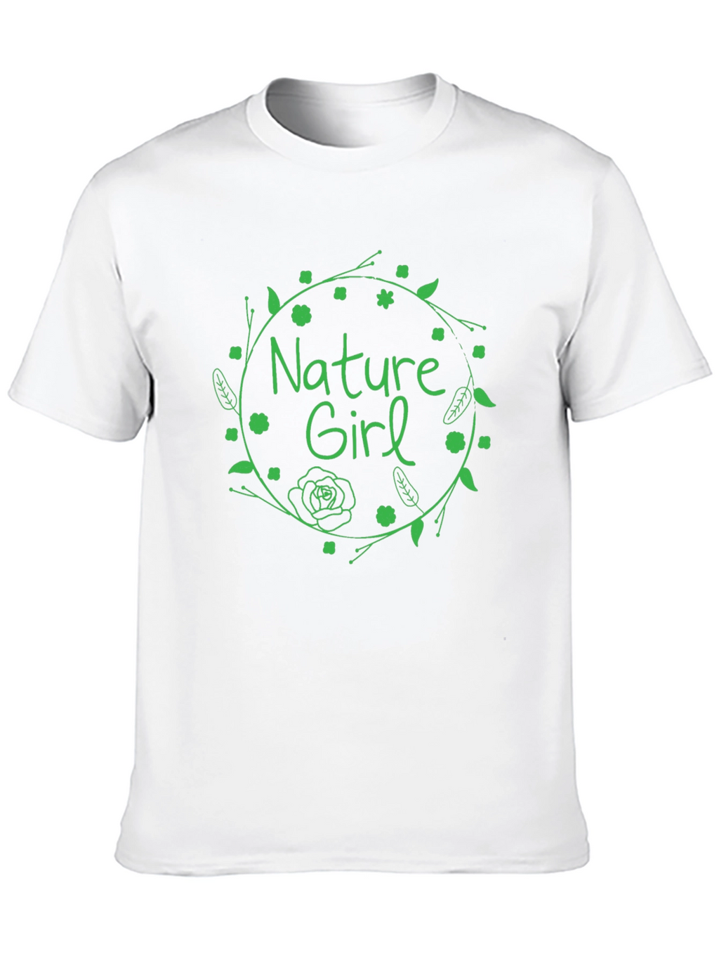 Nature Girl Graphic Print T-Shirt