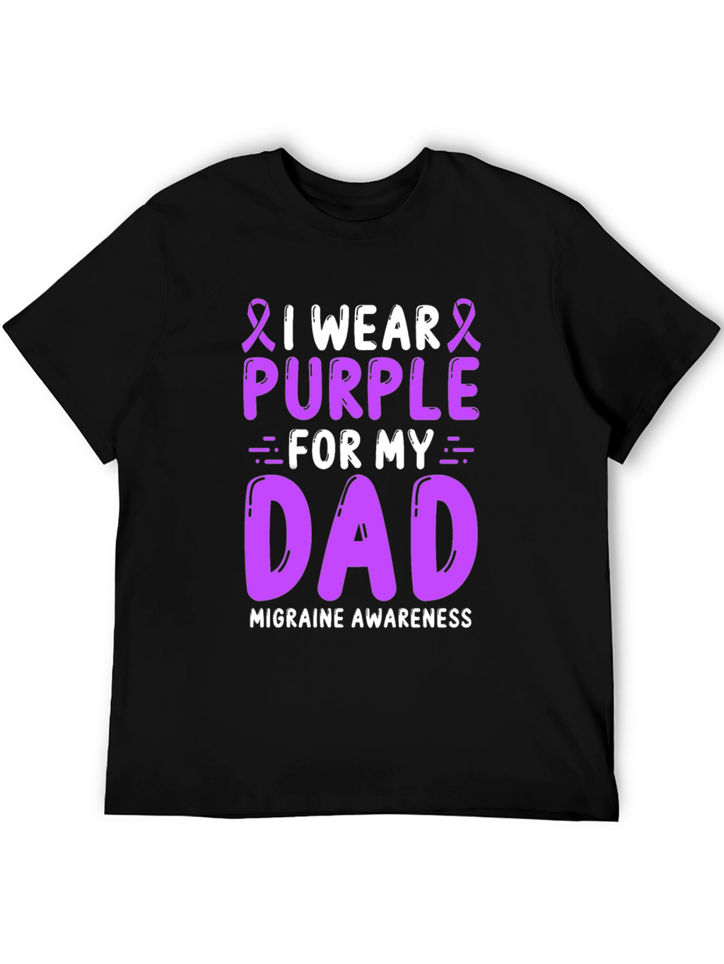 Purple Migraine Awareness T-Shirt