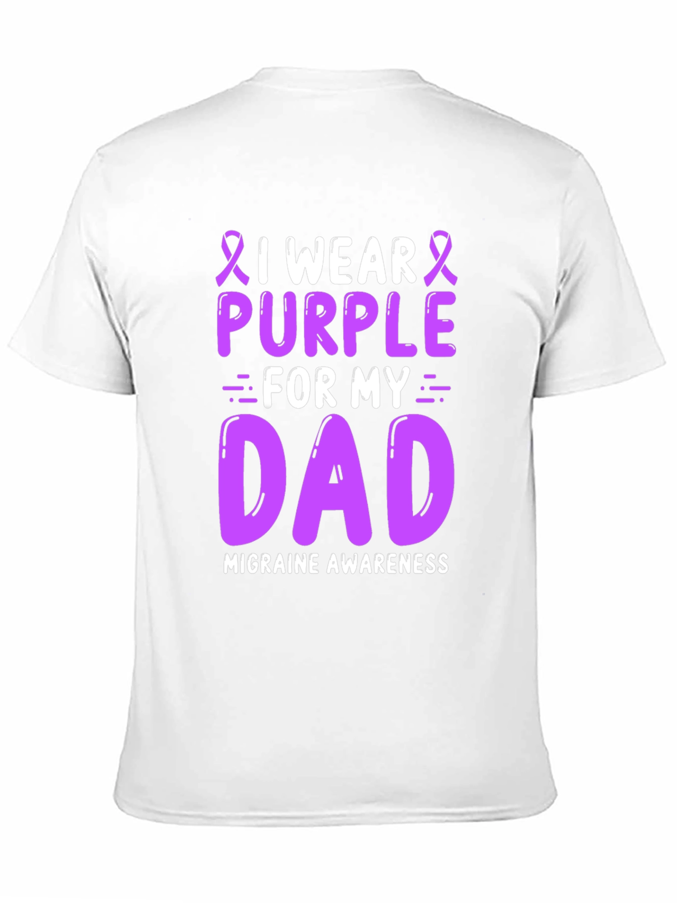 Purple Migraine Awareness T-Shirt