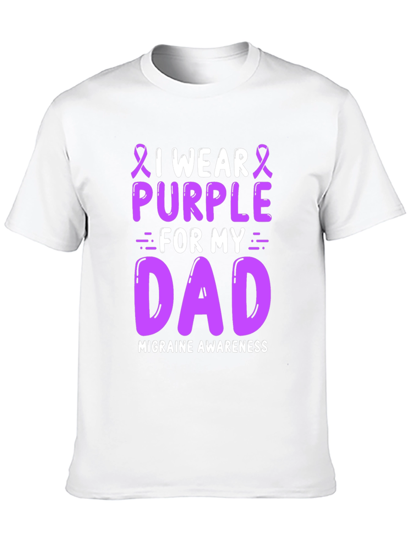 Purple Migraine Awareness T-Shirt