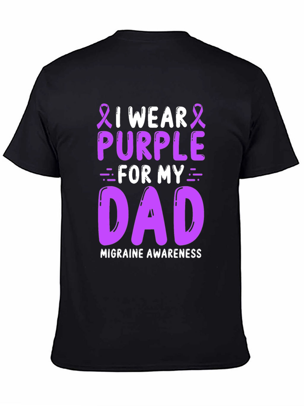 Purple Migraine Awareness T-Shirt