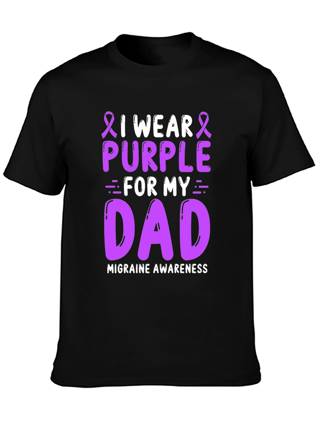 Purple Migraine Awareness T-Shirt