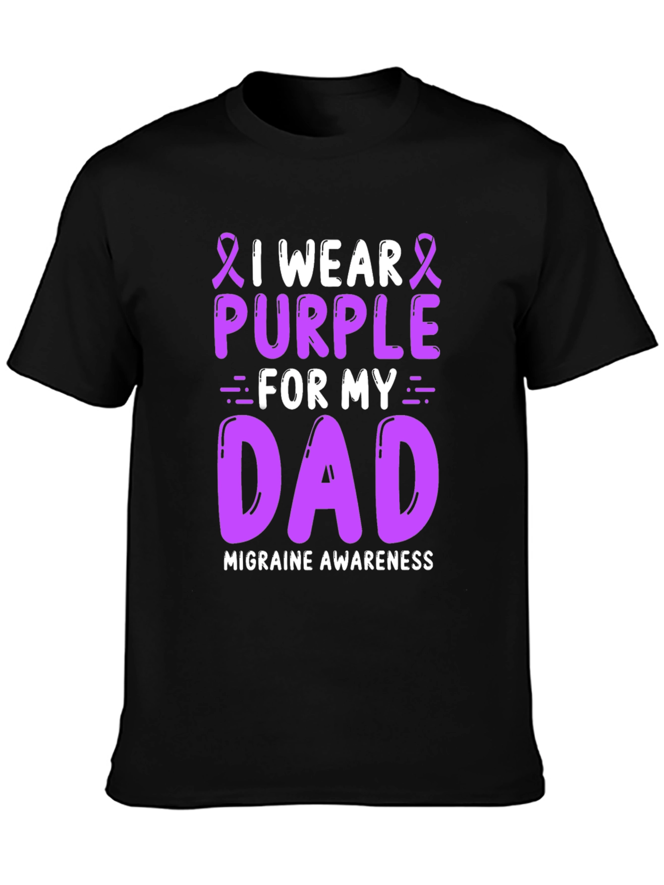 Purple Migraine Awareness T-Shirt