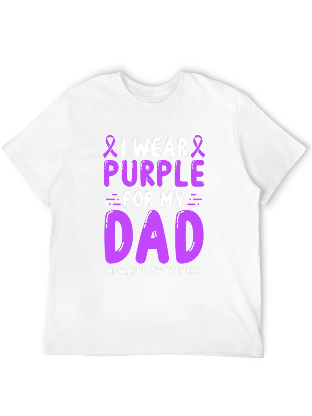 Purple Migraine Awareness T-Shirt