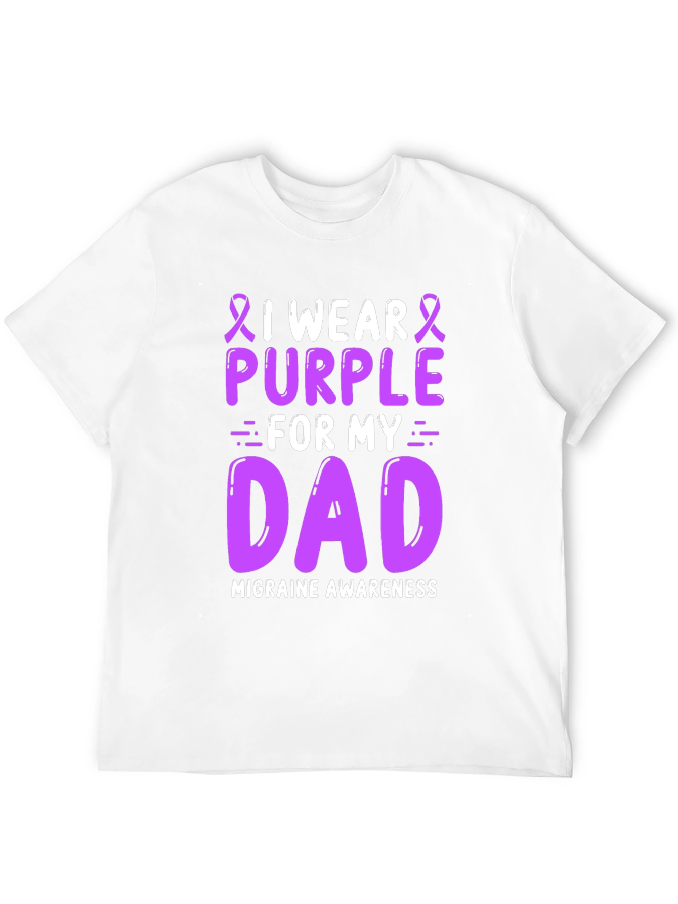 Purple Migraine Awareness T-Shirt