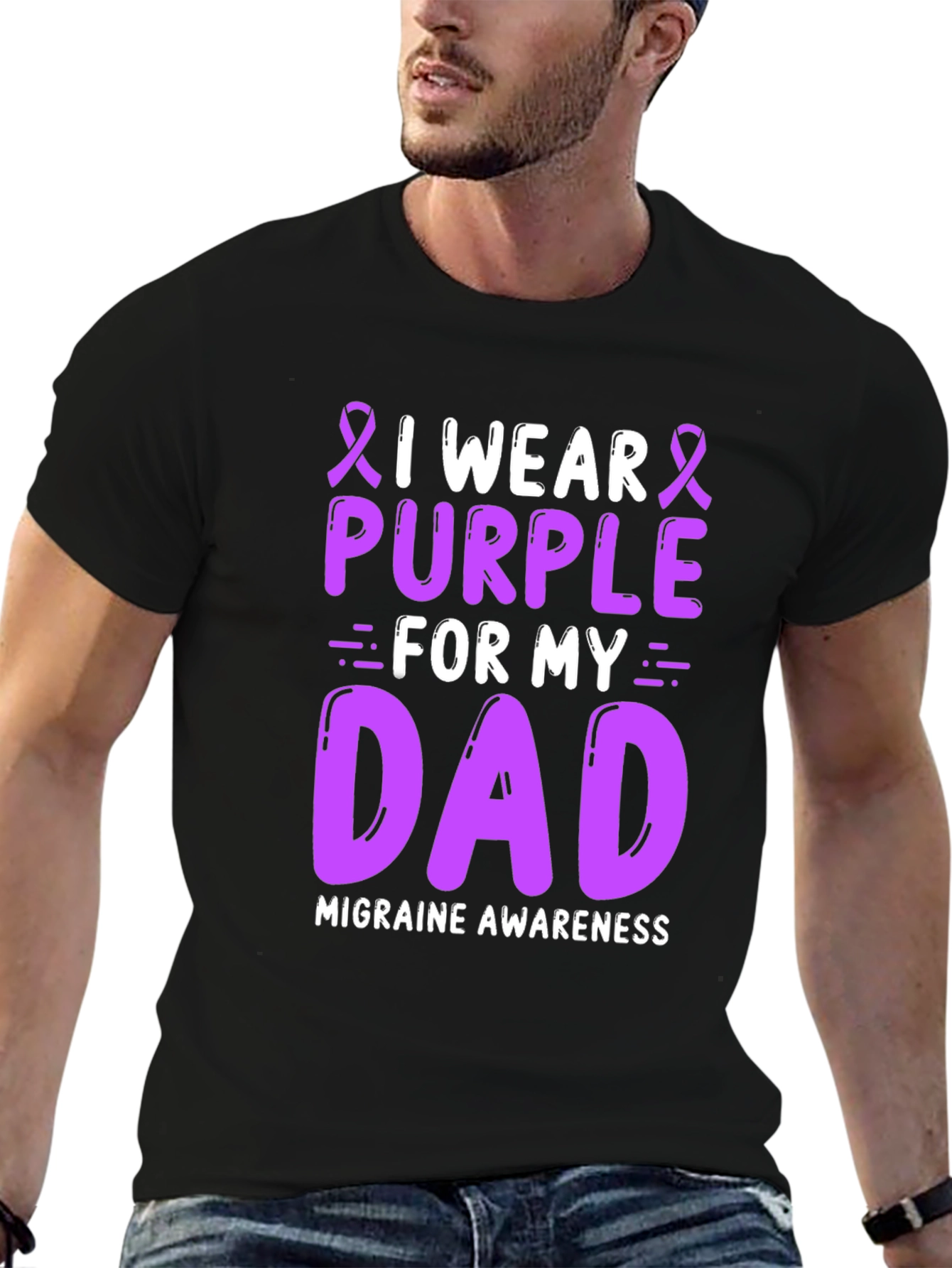 Purple Migraine Awareness T-Shirt