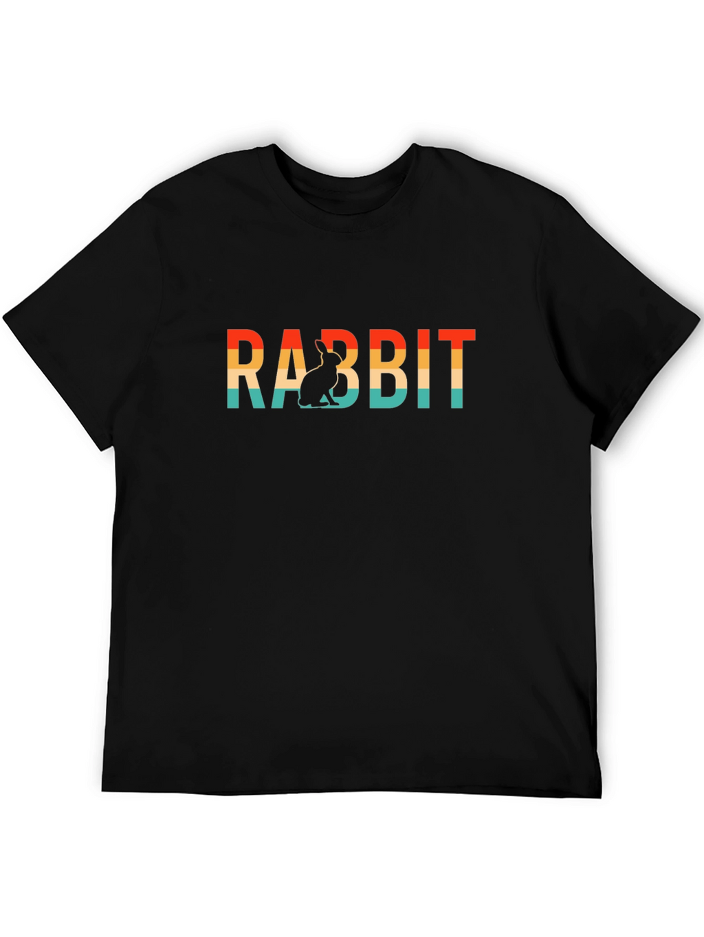 Rabbit Retro T-Shirt - Soft Cotton Blend