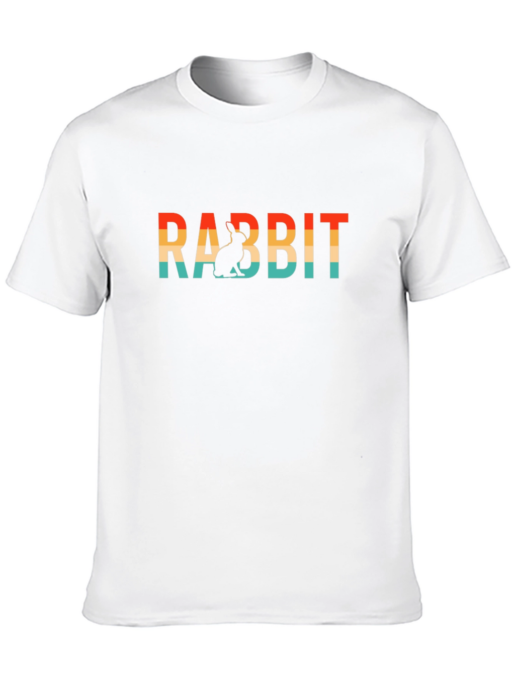 Rabbit Retro T-Shirt - Soft Cotton Blend