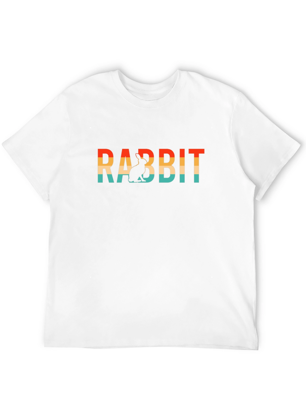 Rabbit Retro T-Shirt - Soft Cotton Blend