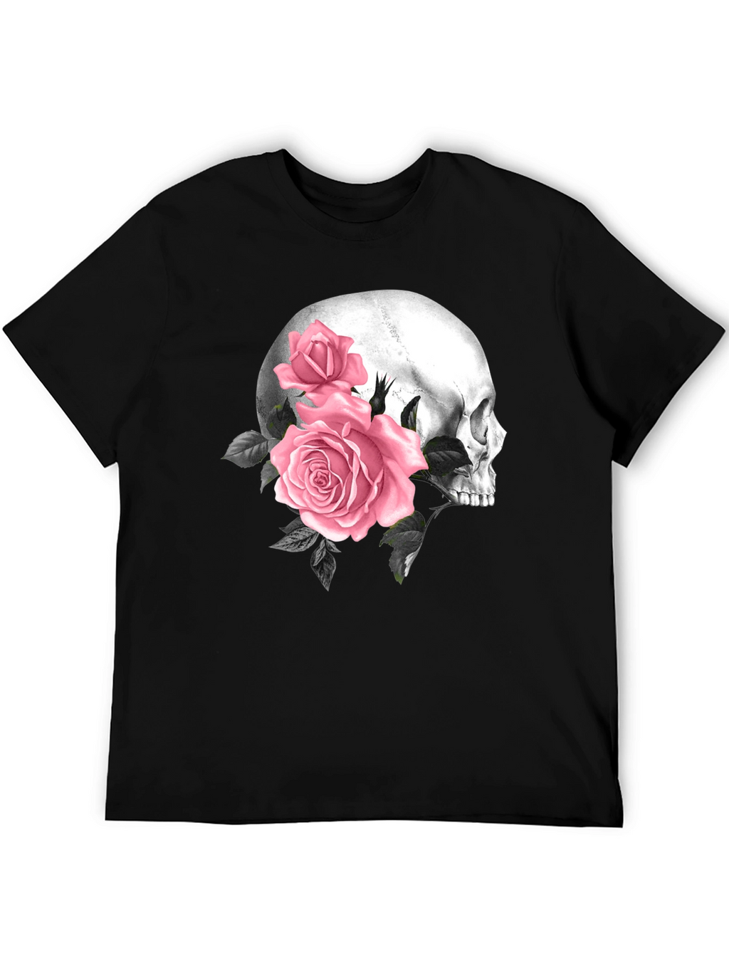 Skull and Roses Graphic Tee