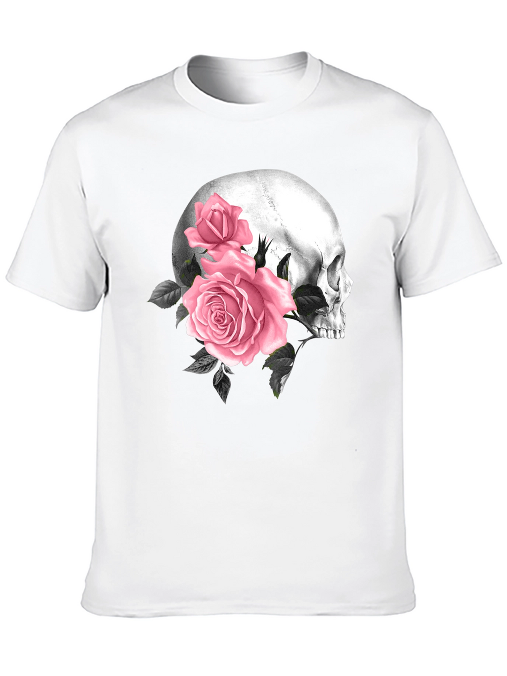 Skull and Roses Graphic Tee
