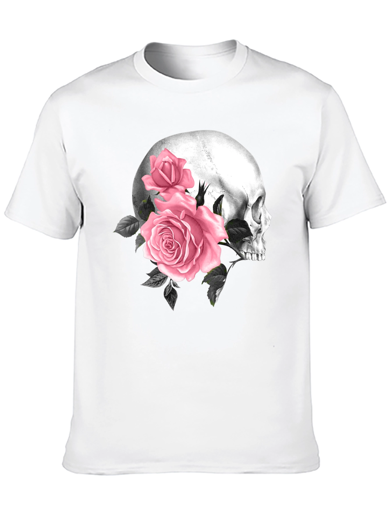 Skull and Roses Graphic Tee
