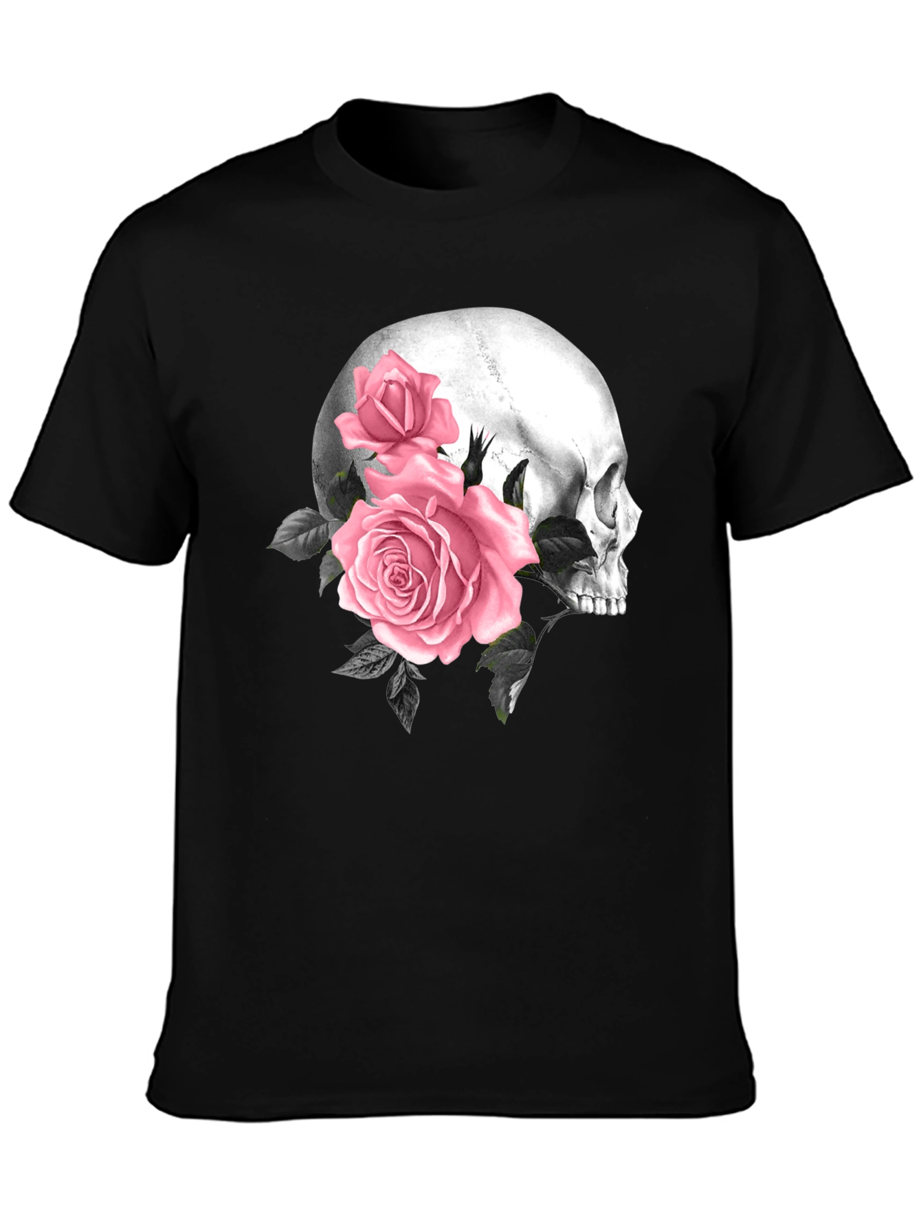 Skull and Roses Graphic Tee