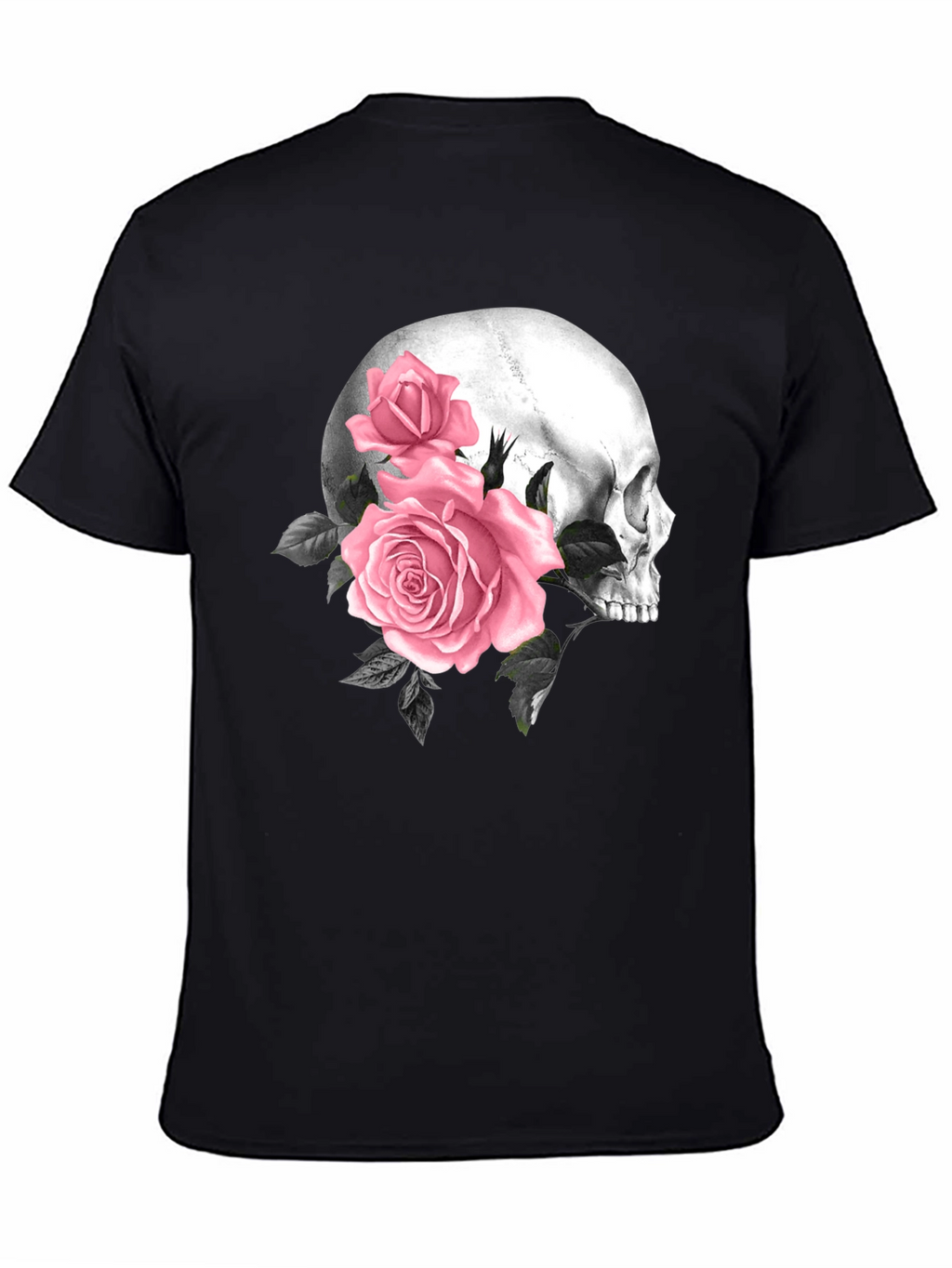 Skull and Roses Graphic Tee