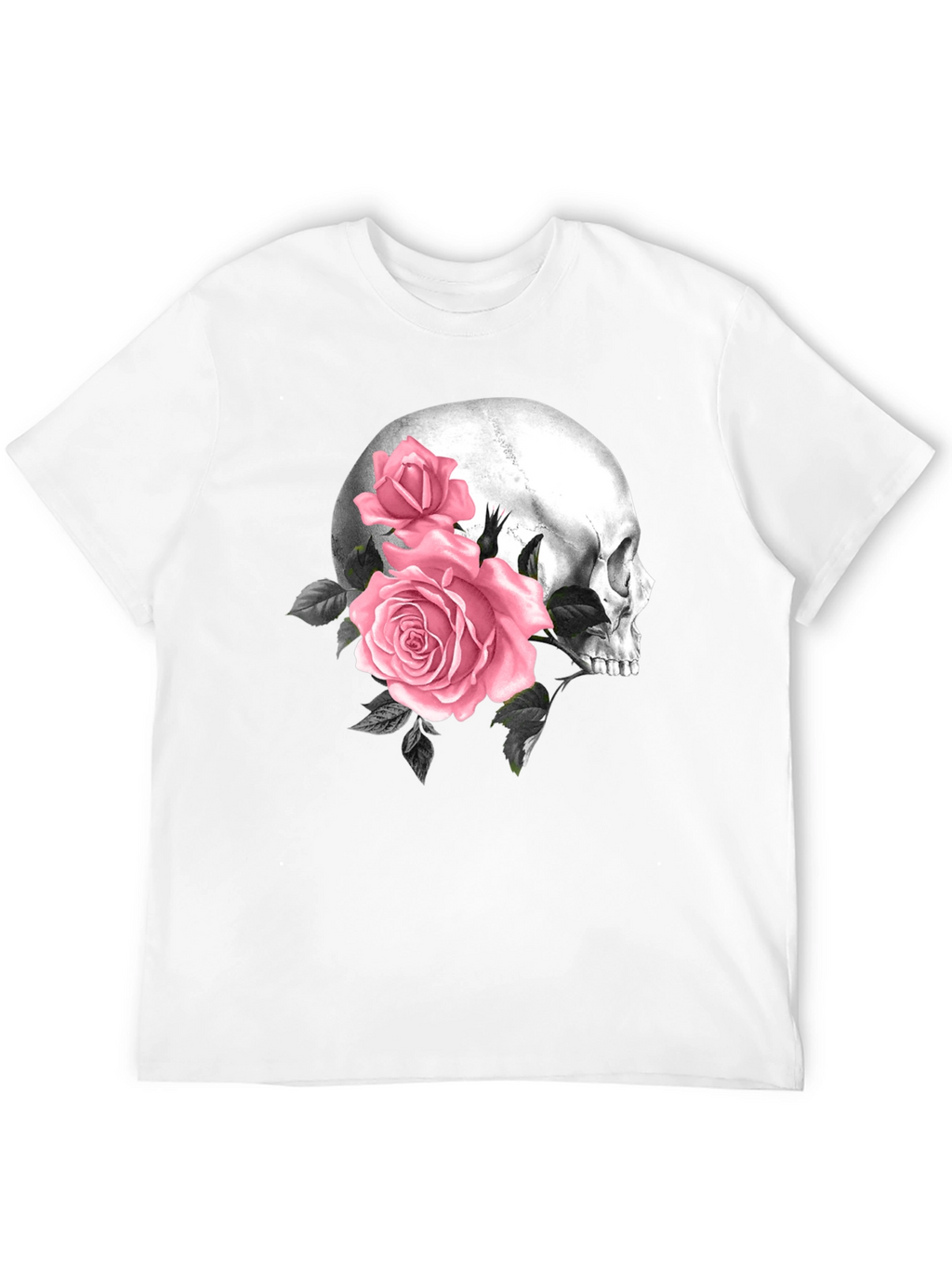 Skull and Roses Graphic Tee