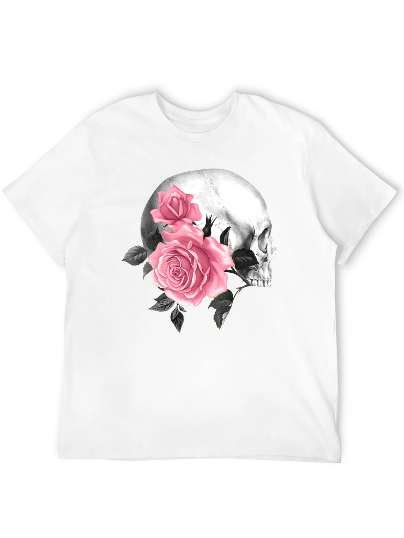 Skull and Roses Graphic Tee