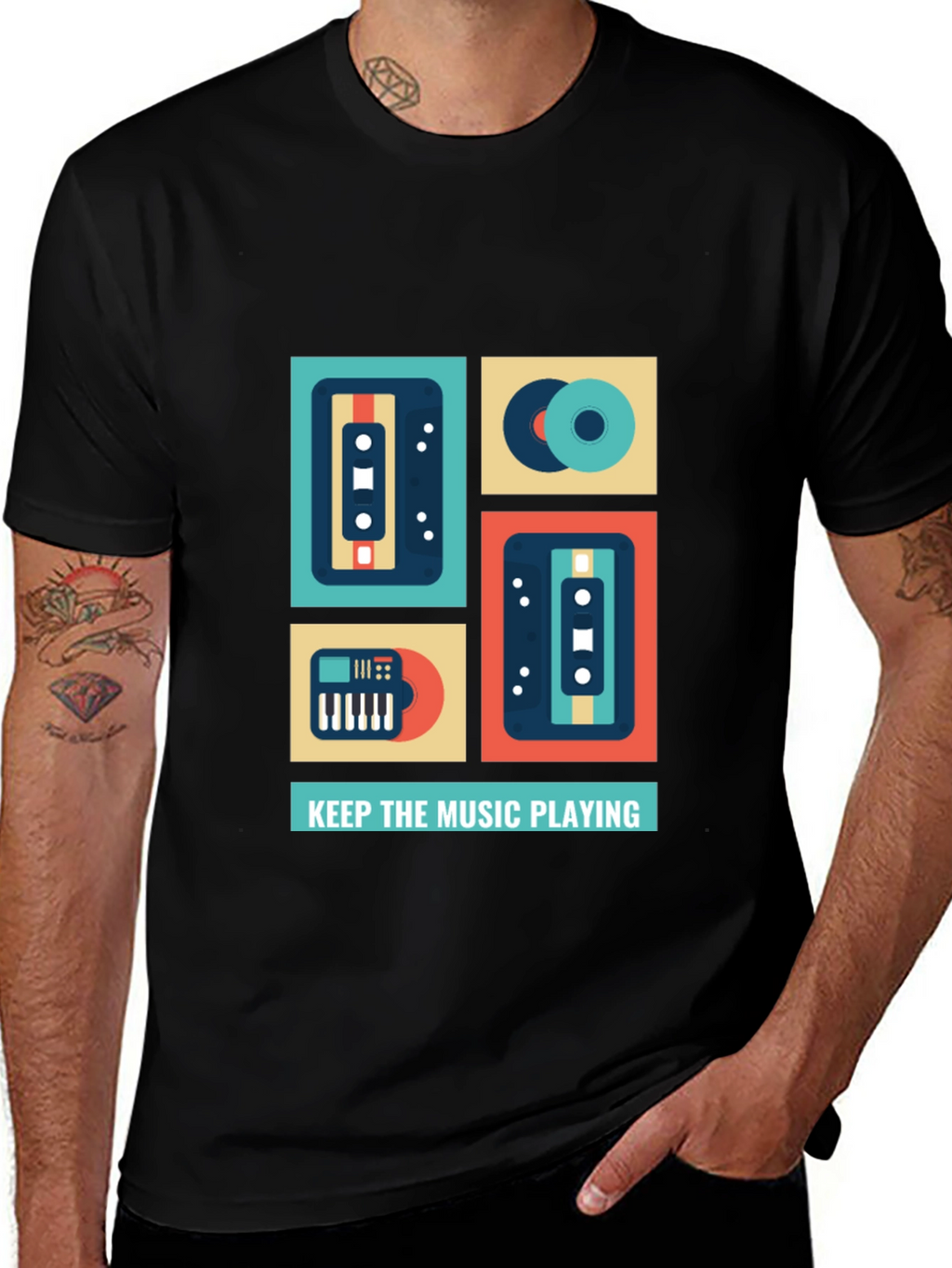 Retro Music T-Shirt