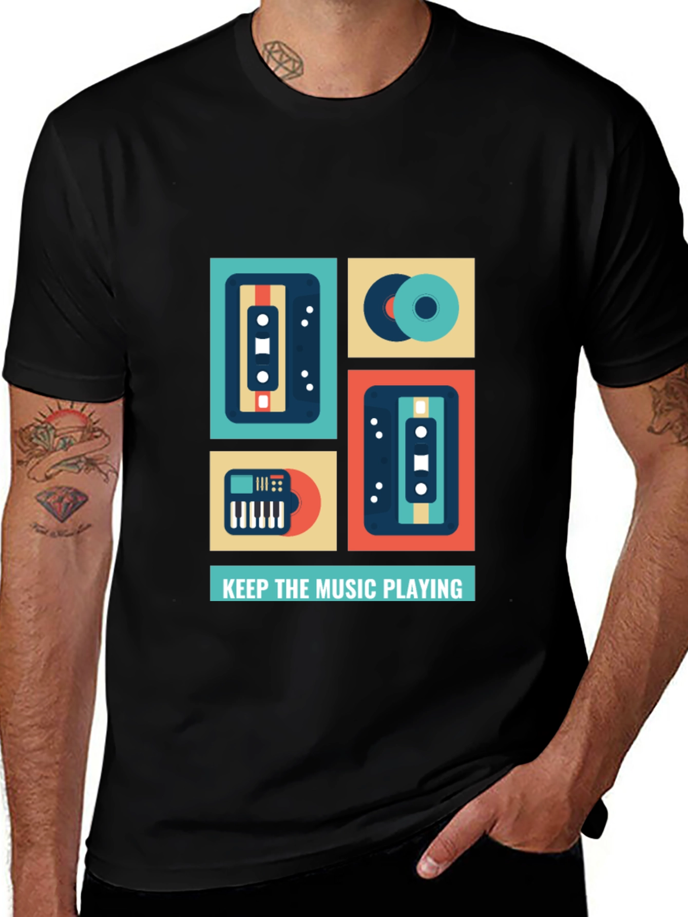 Retro Music T-Shirt
