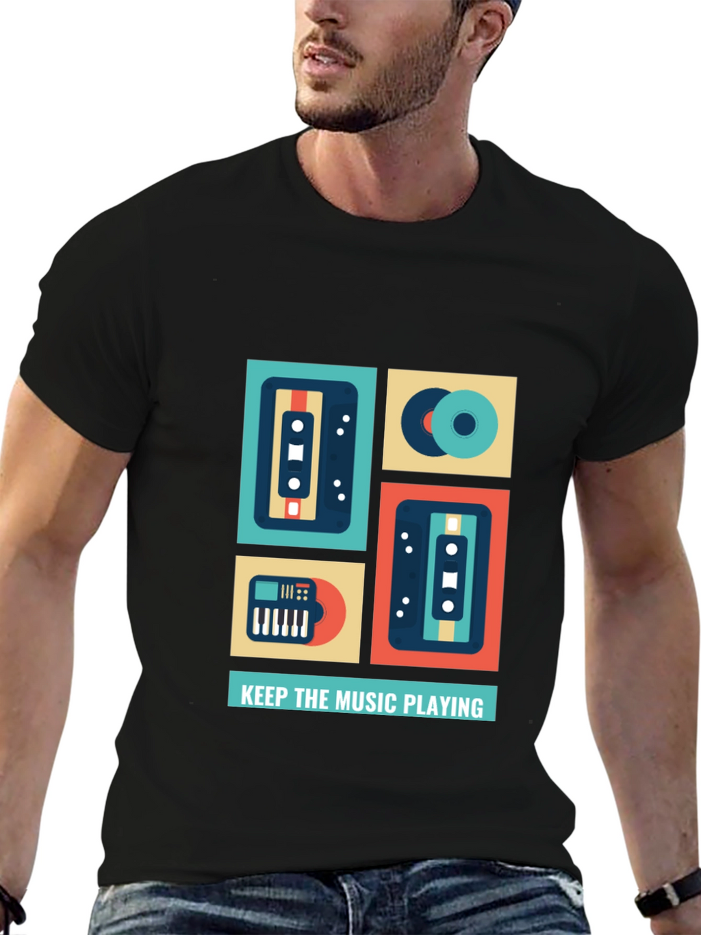 Retro Music T-Shirt